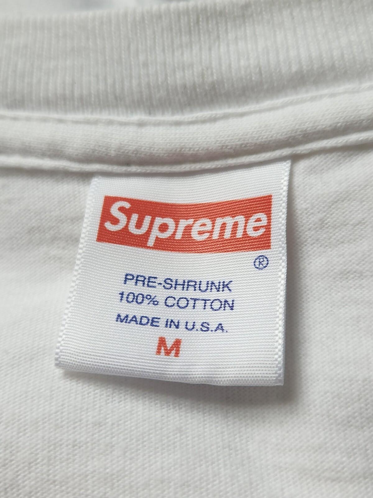 FW15 Supreme Toshio Maeda Overfiend L/S tee anime long sleeve t-shirt White M