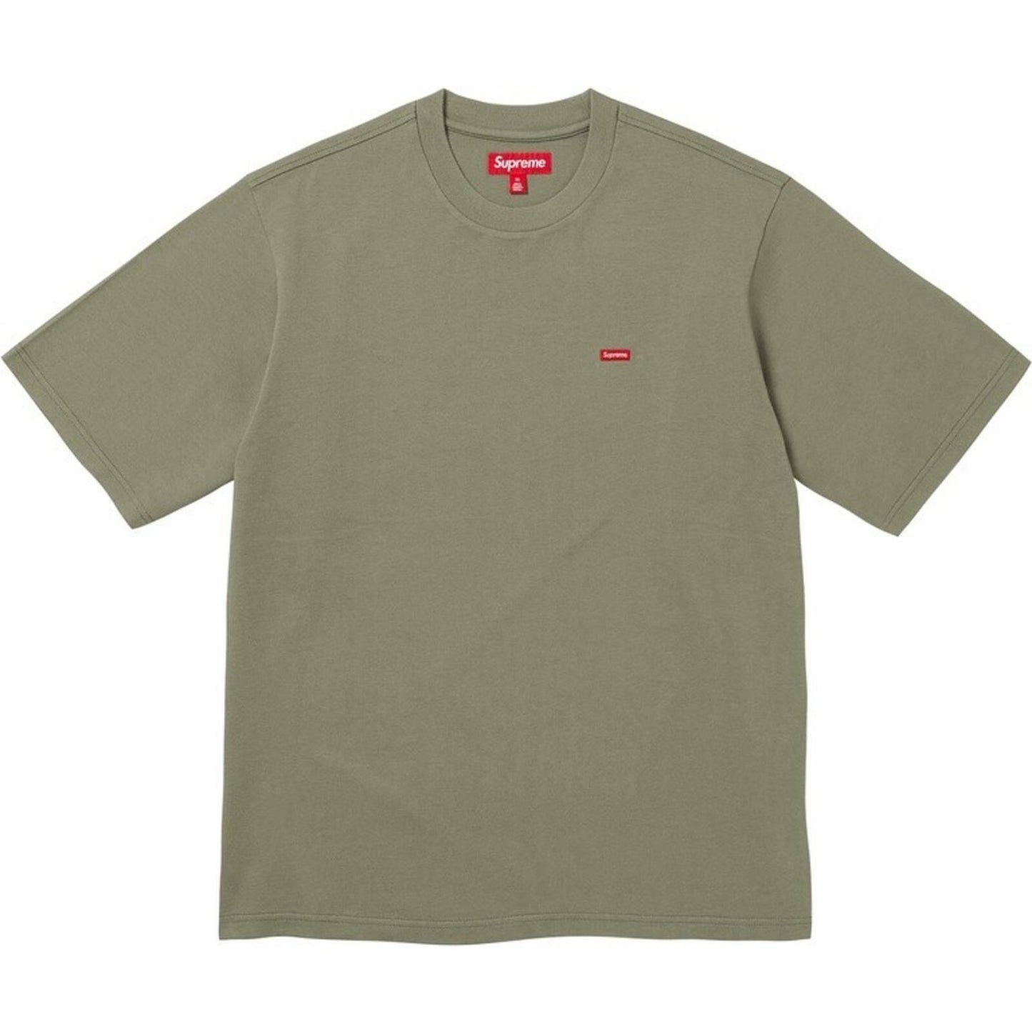 SS24 Supreme Small Box Logo Tee Dusty Olive Größe XXL 2XL