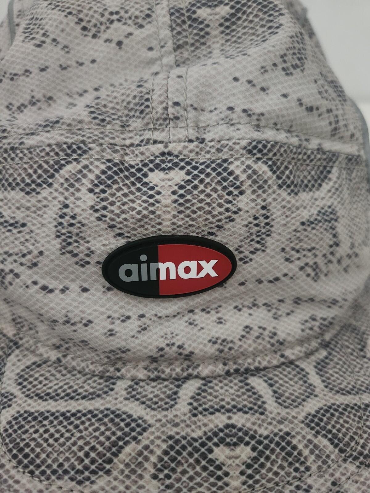 SS16 Supreme x Nike Air Max running hat snakeskin cap 3M reflective