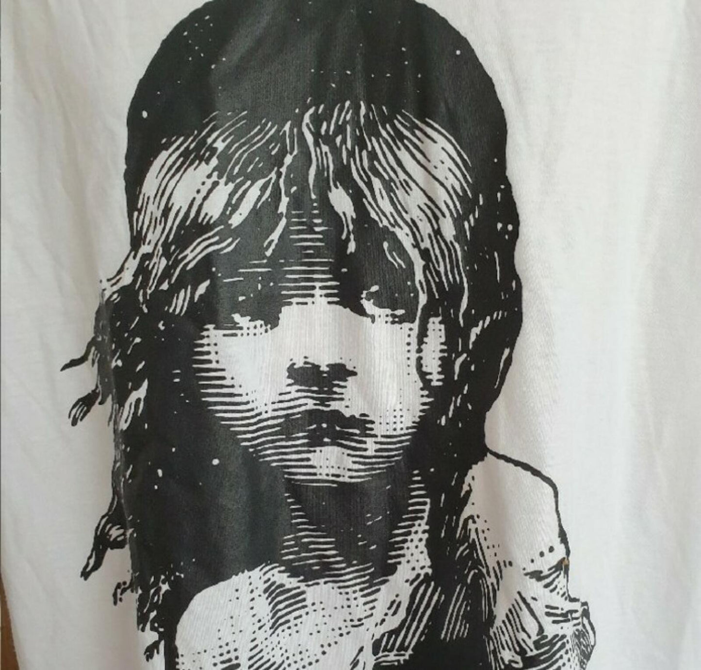 SS15 Supreme Broadway Football Top Les Miserables Tee White Size L