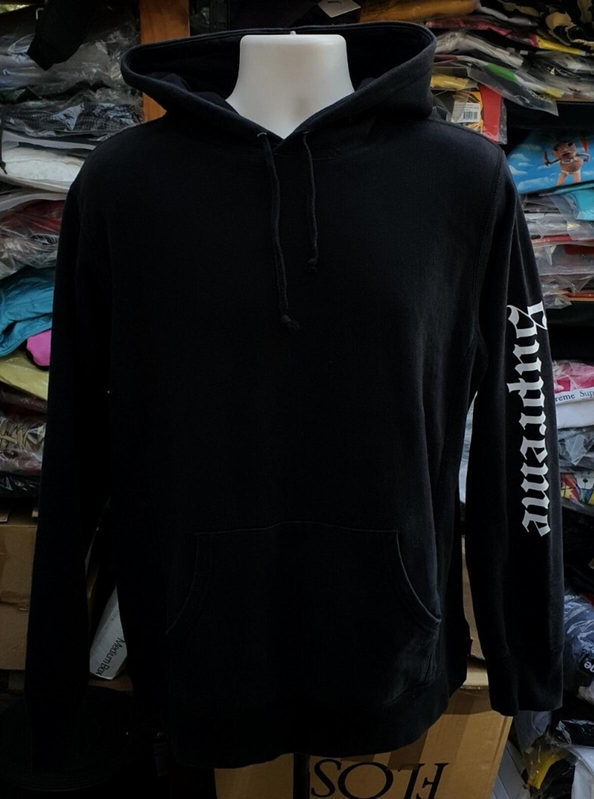 SS14 Supreme Dead Kennedys Hooded Sweatshirt black hoodie M medium Vintage 2014
