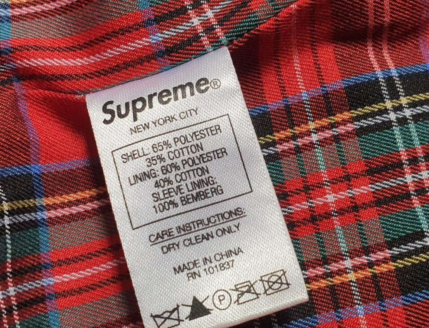 SS19 Supreme D-Ring Trenchcoat schwarz Größe L groß wasserabweisend 1x getragen