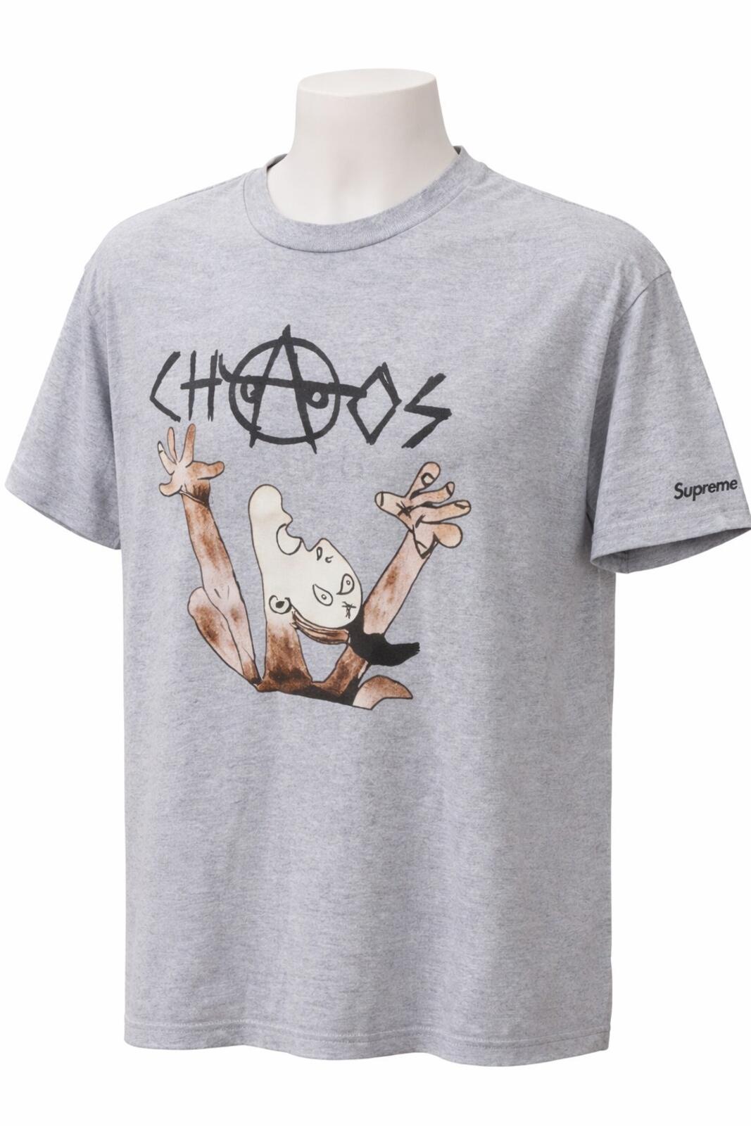 FW10 Supreme Chaos Tee Heather Grey Size L