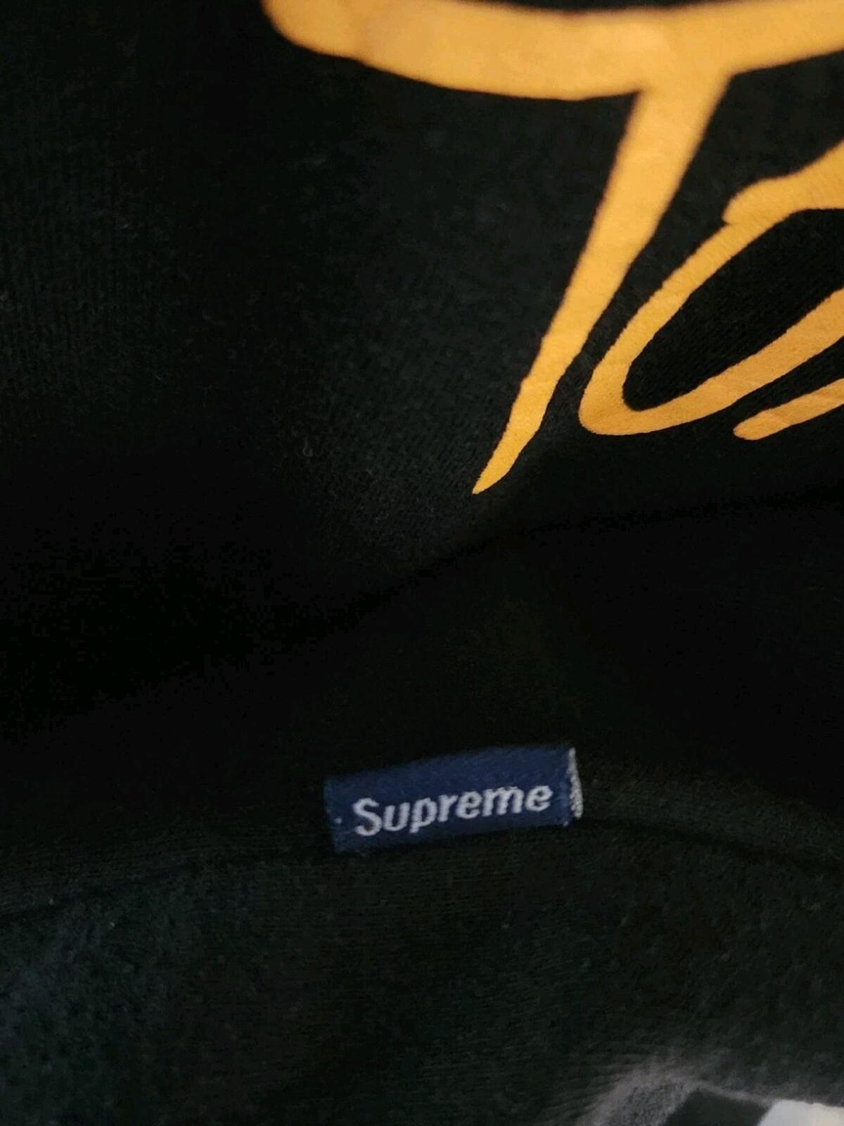 Supreme Stussy Vintage Crewneck 2000 Era Archive Sweatshirt Rare OG Jumper Black