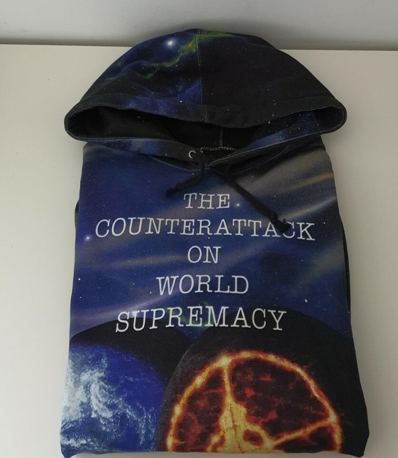 Supreme Undercover Public Enemy Fear of Black Planet Kapuzenpullover Größe M