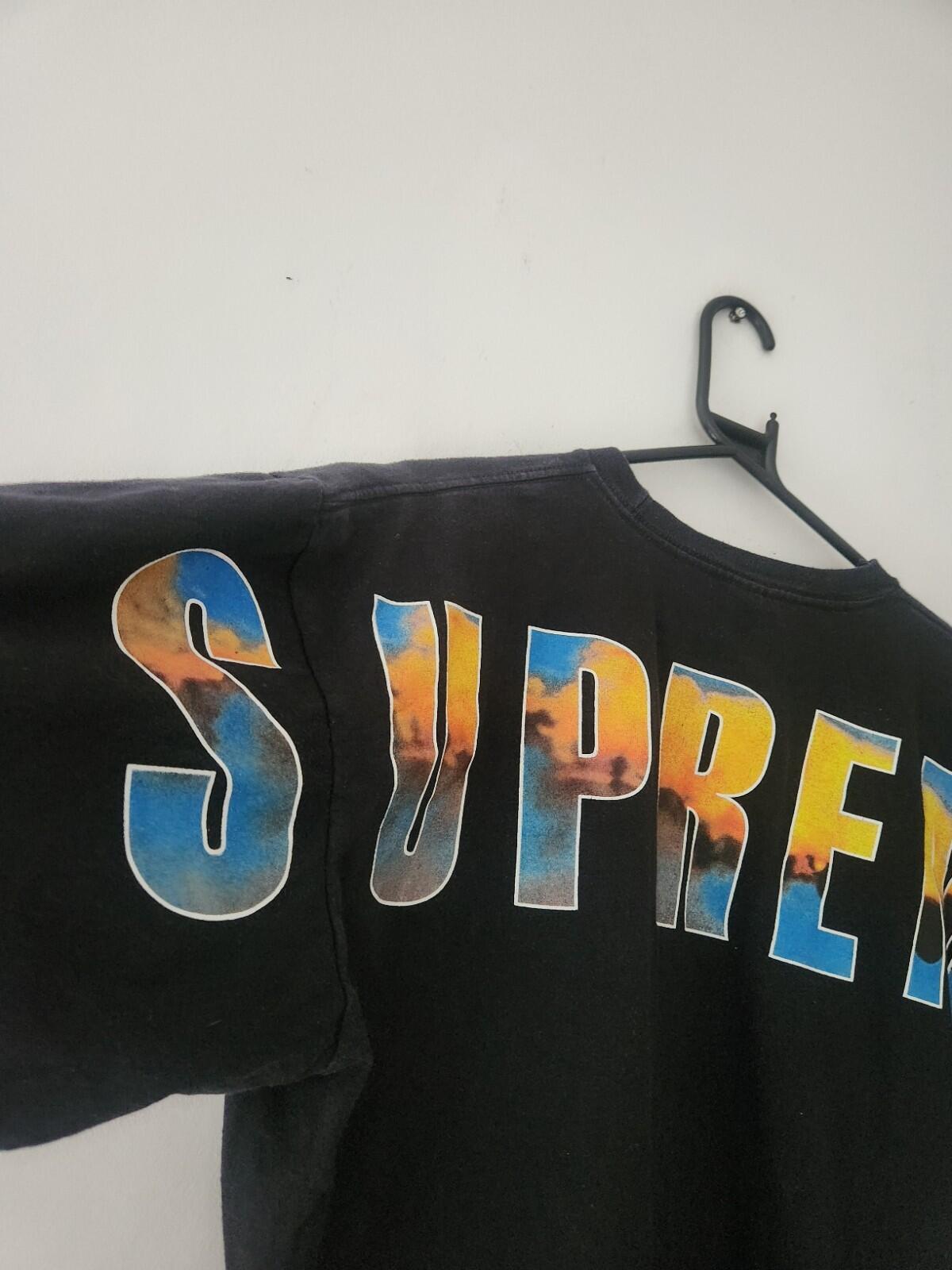 FW17 Supreme Crash Tee Black T-shirt Size XL