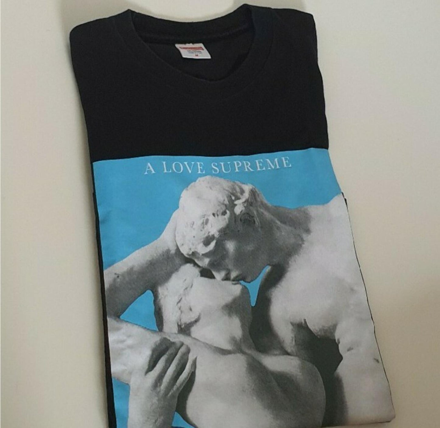 FW14 Supreme A LOVE Tee Black Size M