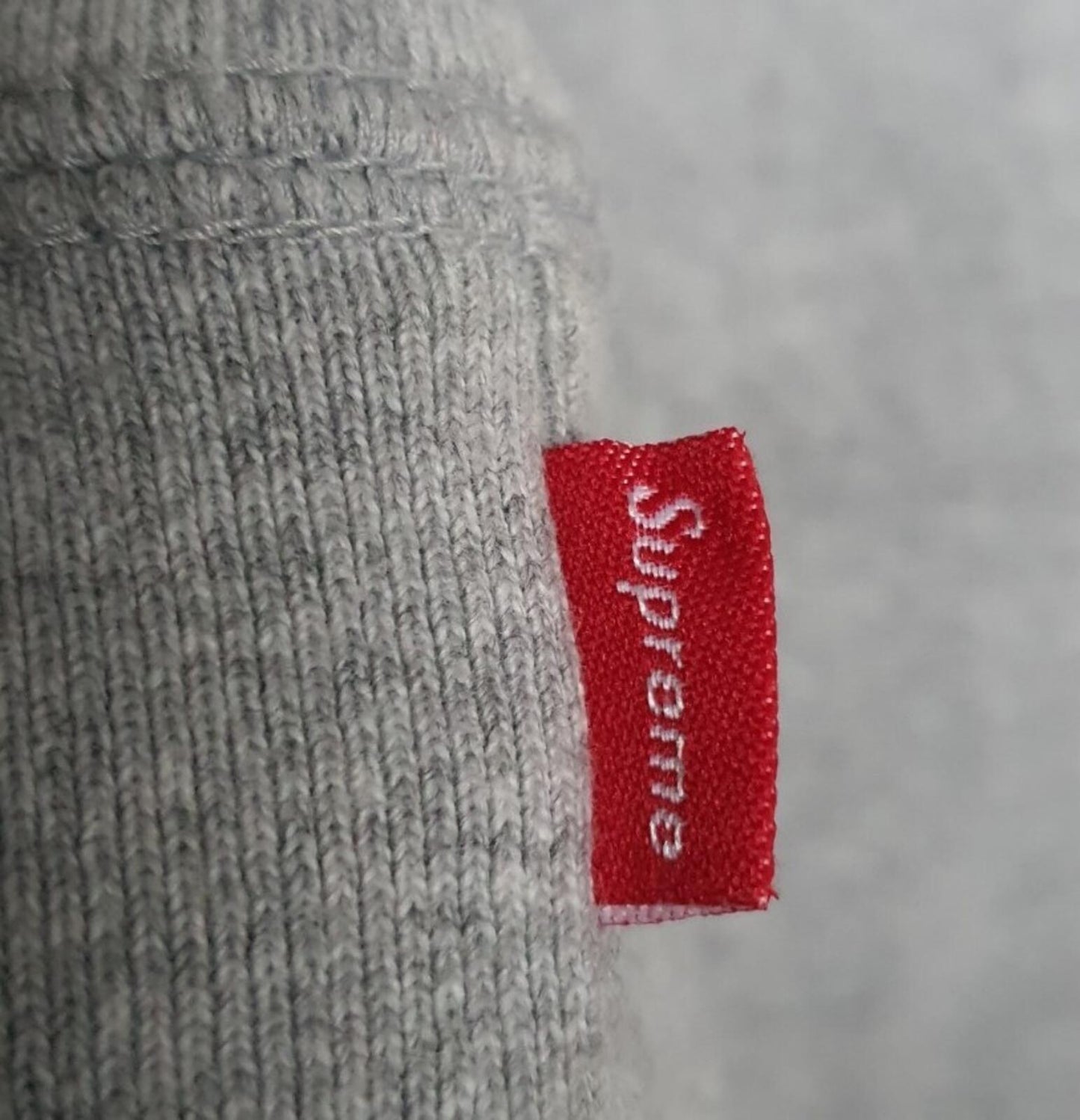 SS21 Supreme Kaws Chalk Logo Hooded Sweatshirt Heather Grey Size L