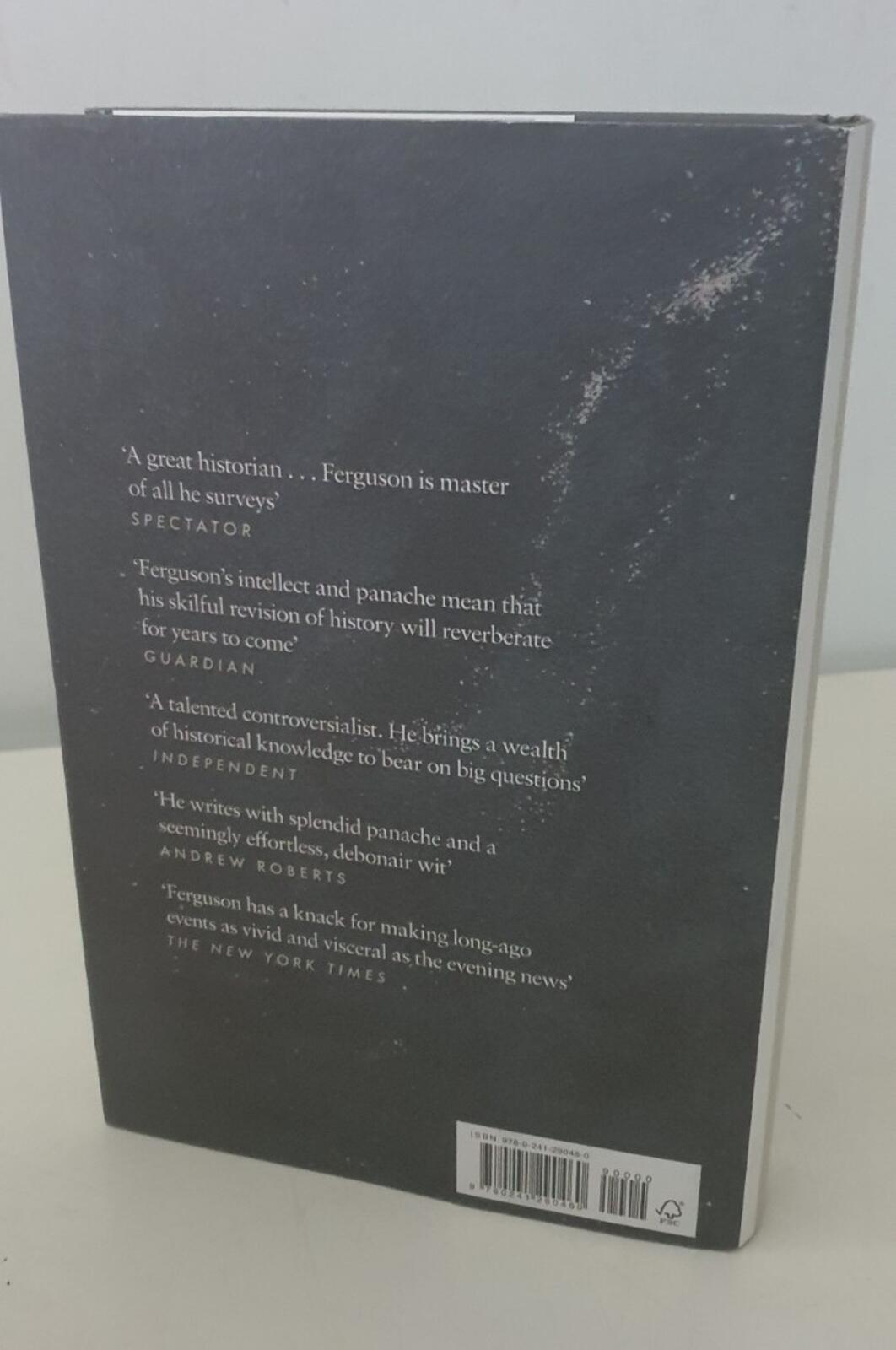 NIALL FERGUSSON The Square and the Tower : Networks, Allen Lane book RRP £25 New