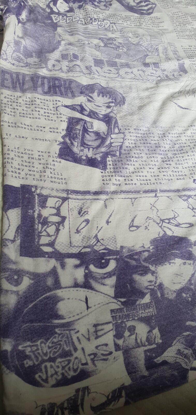SS07 Supreme Malcolm X Ultraman Anime Manga Tee White Size XL