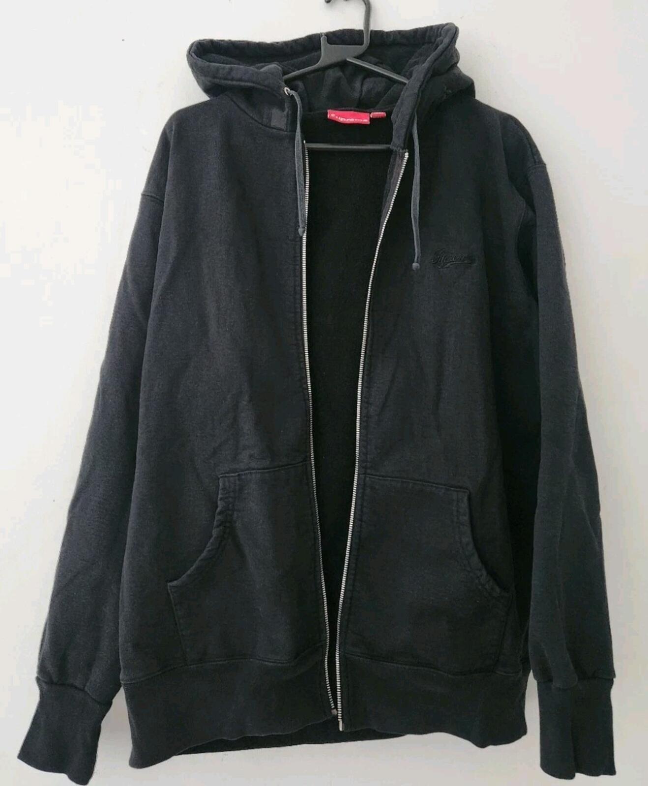 FW07 Supreme World Famous Zip-Hoodie XL Hoodie Vintage 2007 Sterne