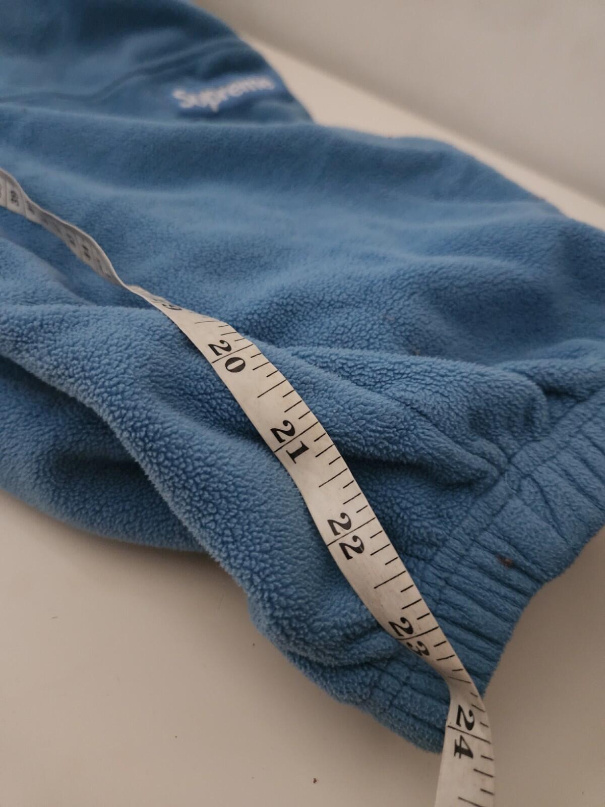 FW22 Supreme Polartec Sweatpant SIZE M but ALTERED TO LENGTH 24"  Pants Trousers