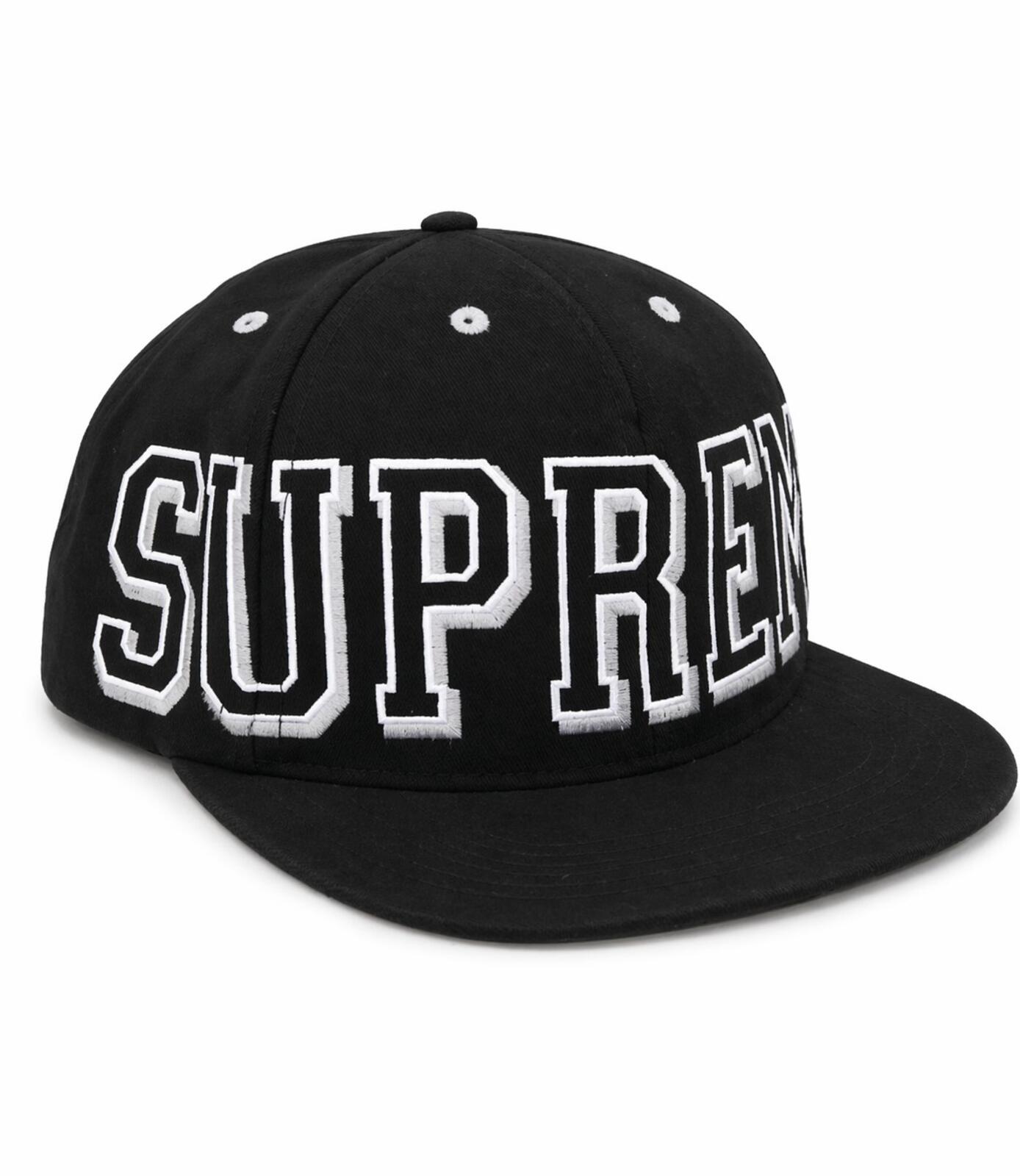 FW13 Supreme Banner 5-Panel Cap Schwarz ASAP ROCKY