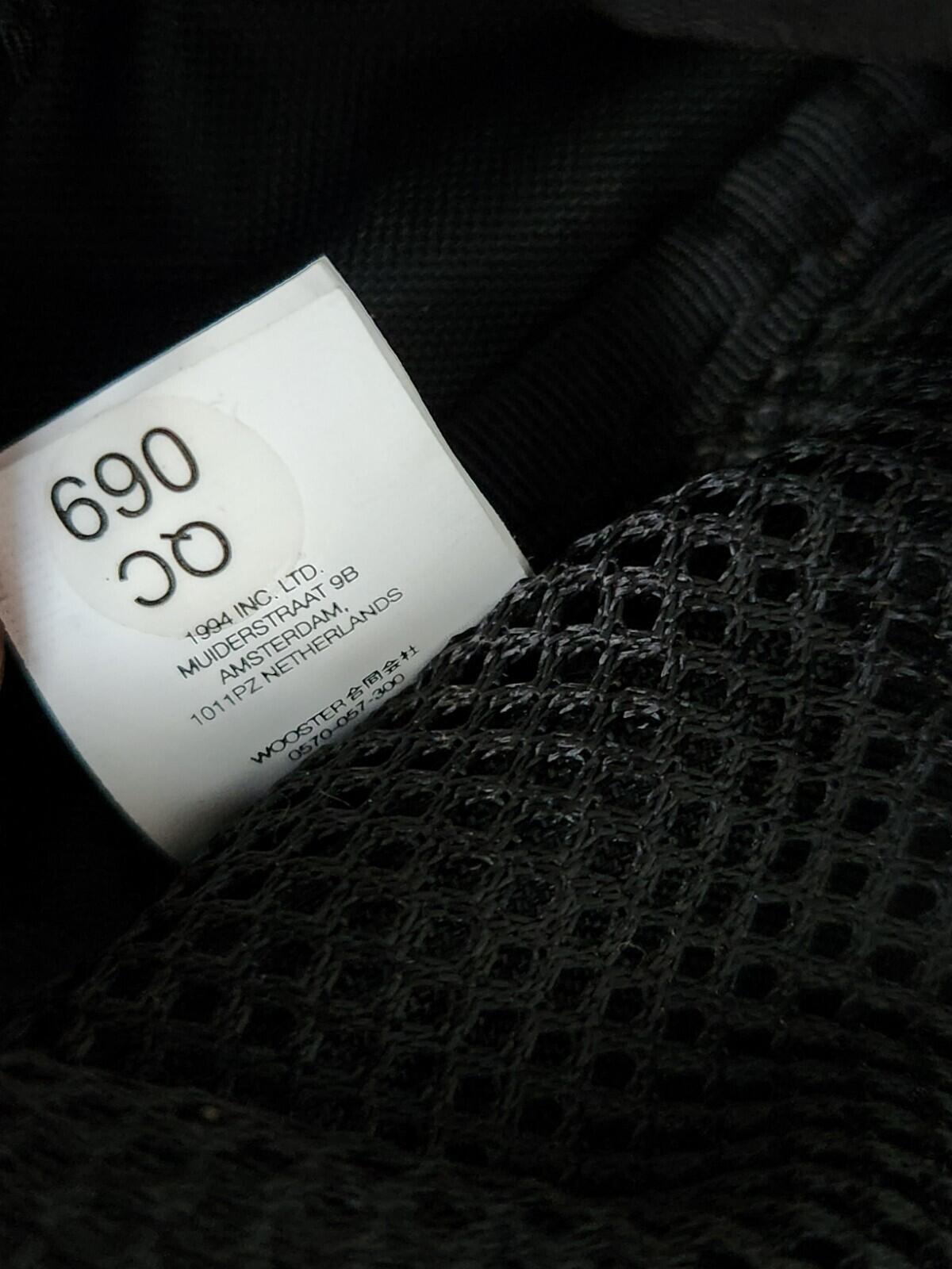 SS22 Supreme Side Bag Black Water Resistant