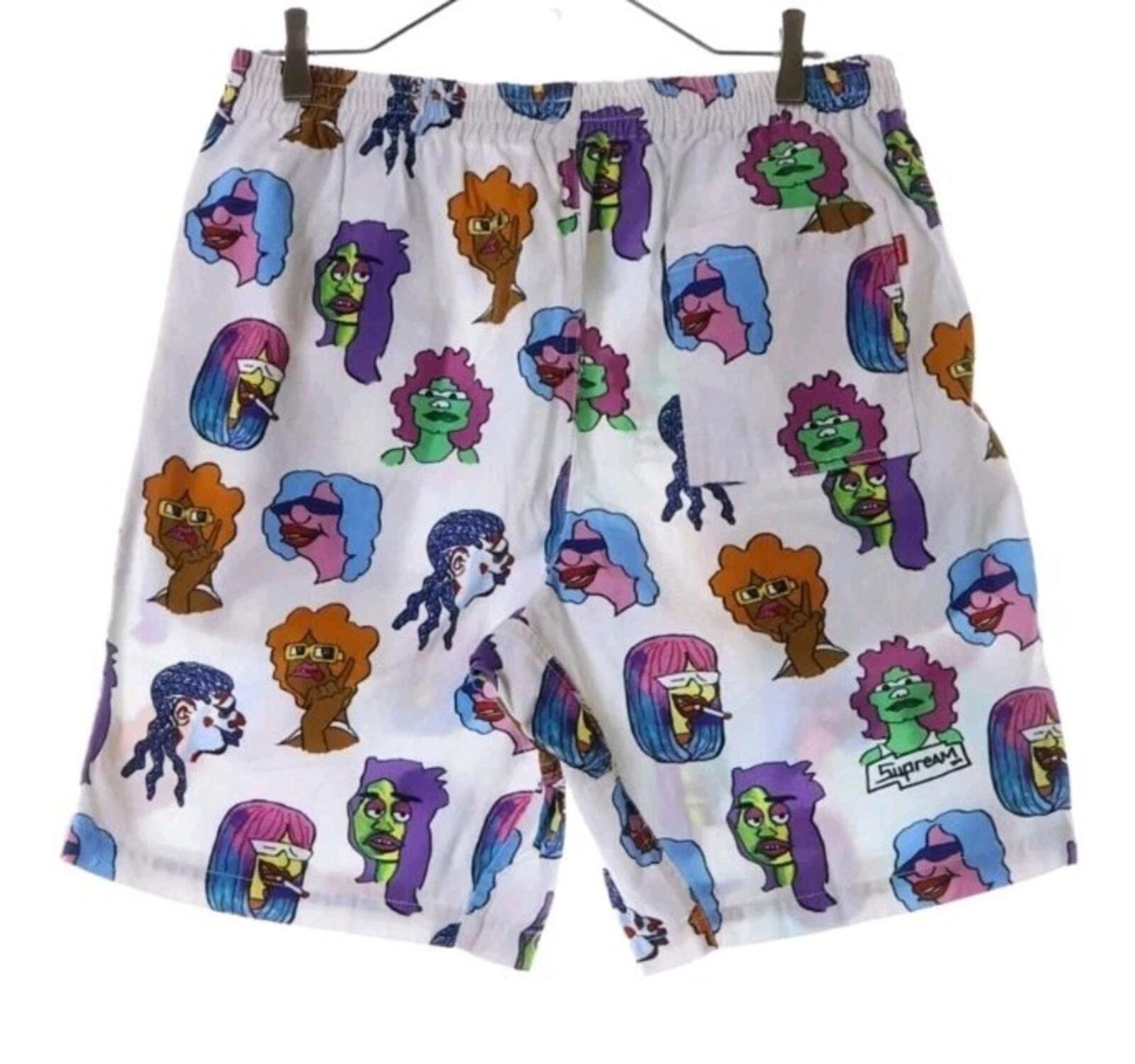FW17 Supreme Gonz Heads Short size XL Shorts Mark Gonzales