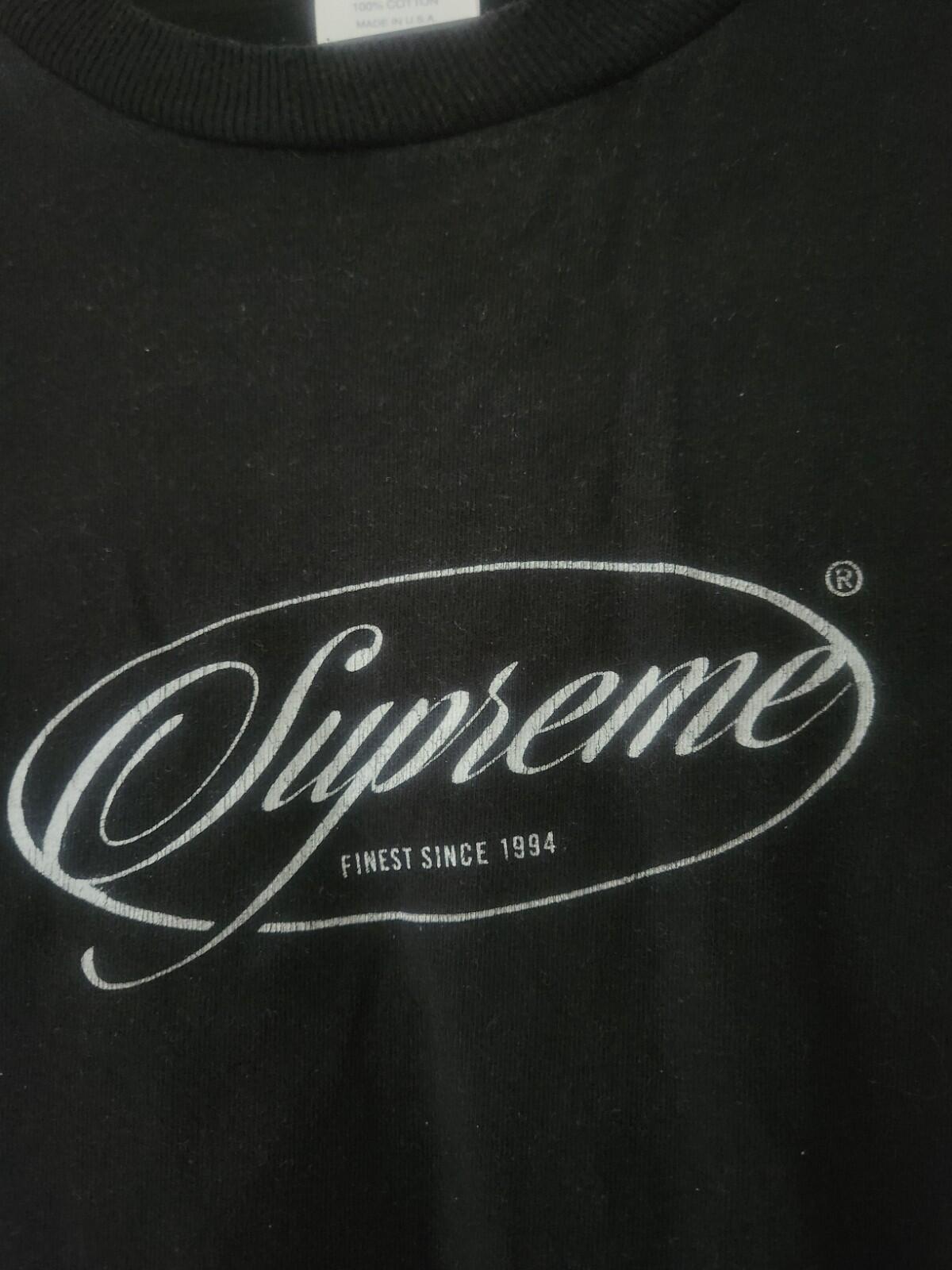 FW20 Supreme Classics Tee Negra Talla M