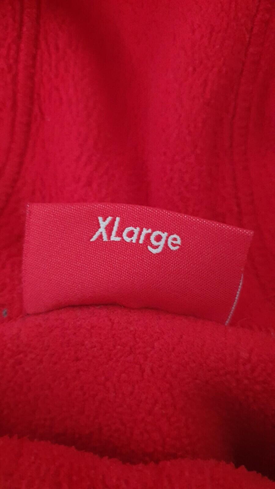 FW20 Supreme Polartec Hooded Sweatshirt Red Size XL