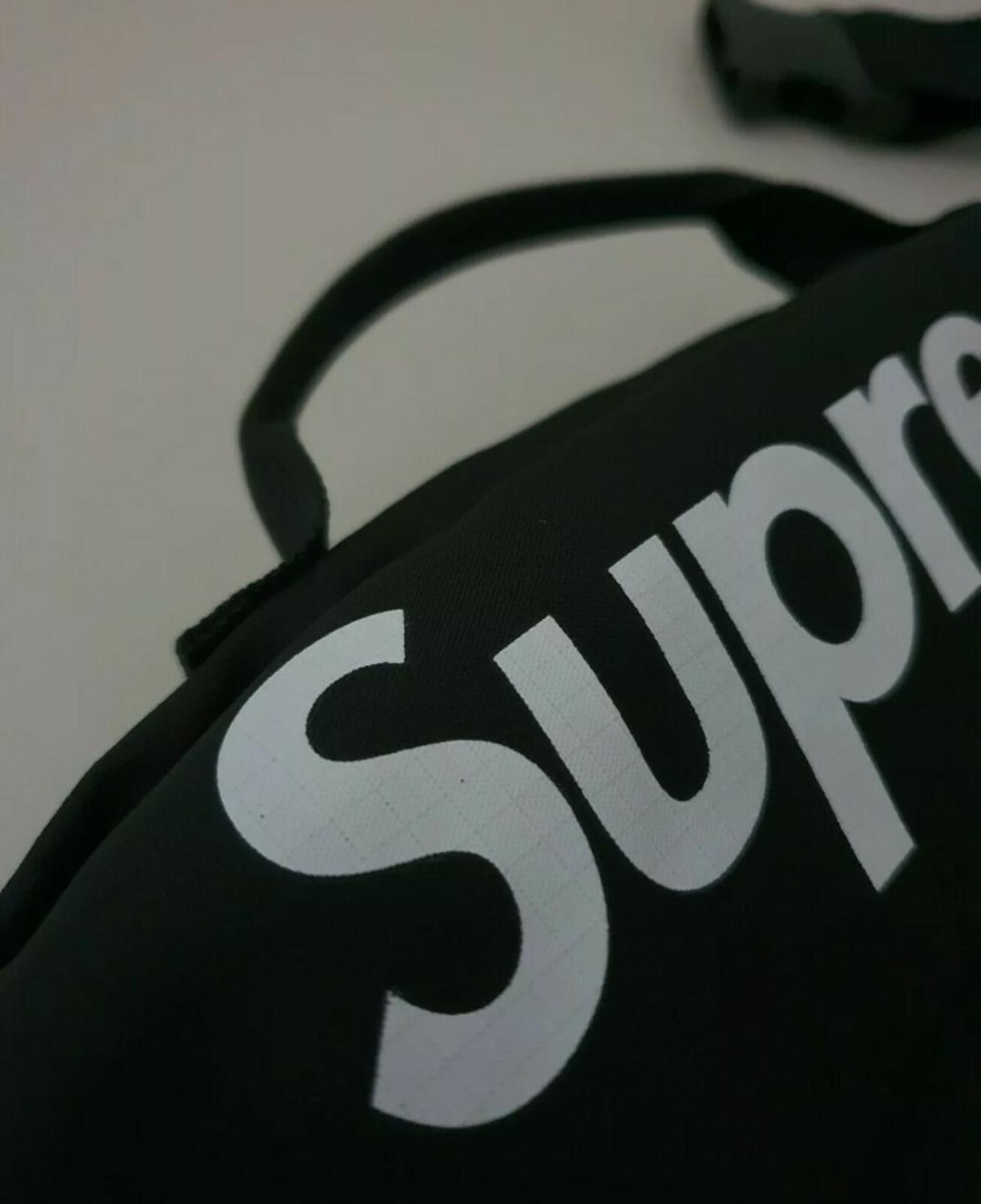 SS16 Supreme Shoulder Bag Waist Black