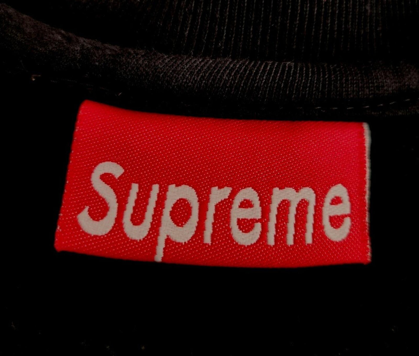 Supreme Stussy Vintage Crewneck 2000 Era Archive Sweatshirt Rare OG Jumper Black