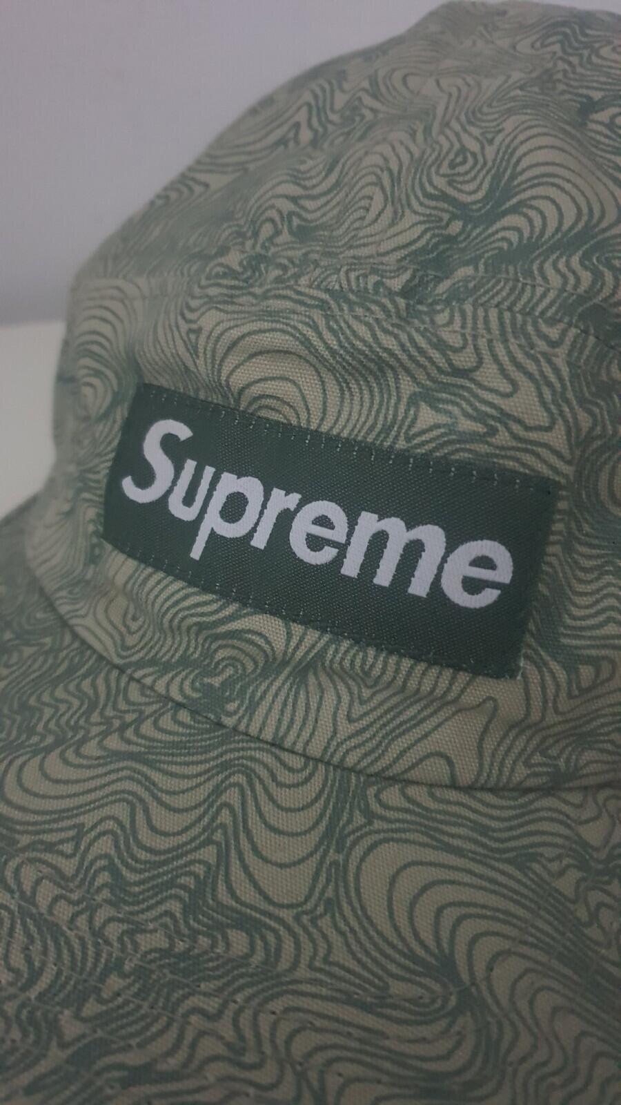 2004 Supreme Vibrations Camp Cap OG Vintage Hut sehr selten