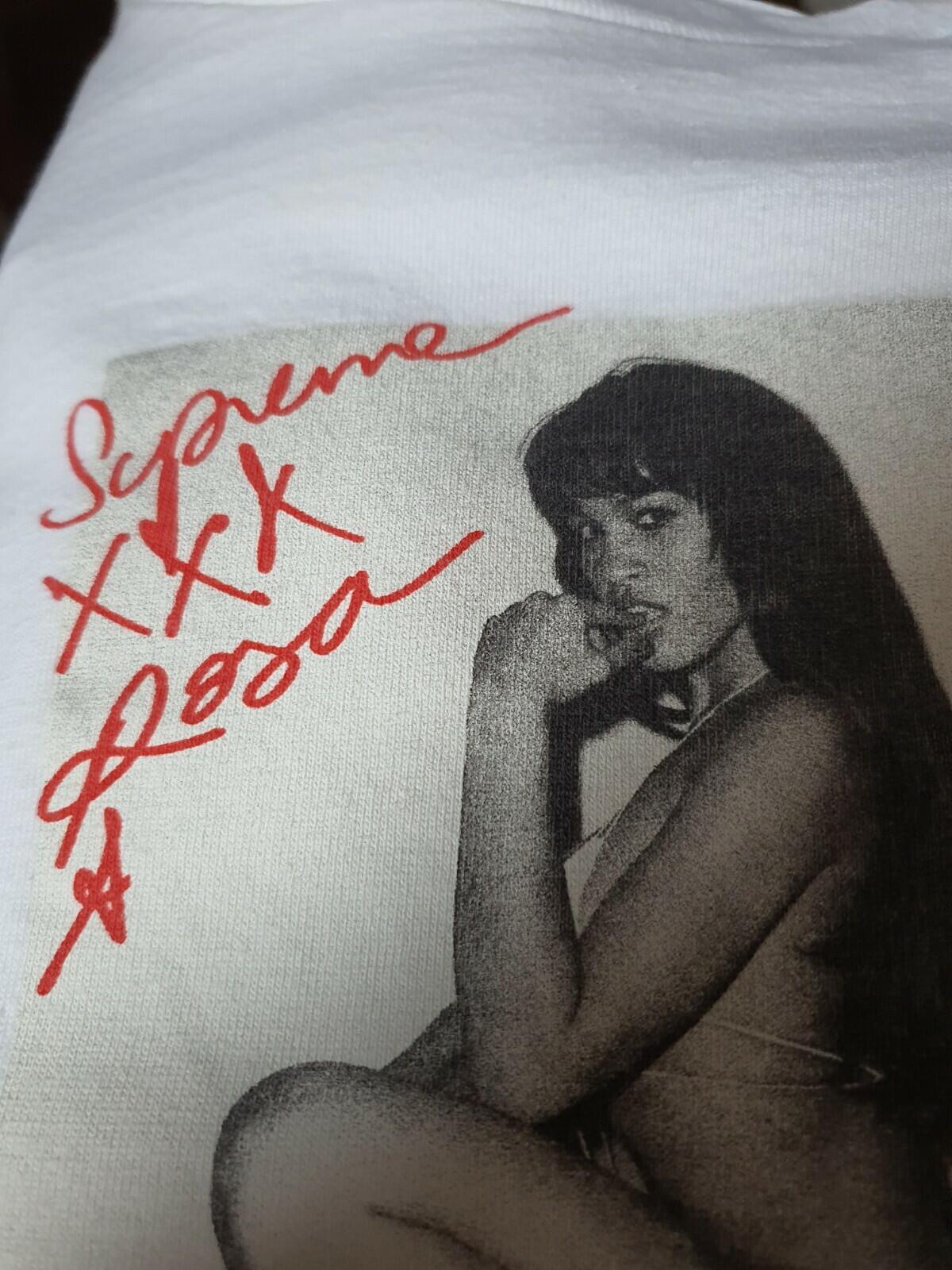 FW09 Supreme x Rosa Acosta Tee M medium white T-shirt Terry Richardson Very Rare