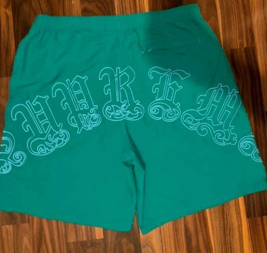 SS23 Supreme Old English Nylon Shorts Grün Badehose Nylon Shorts XL Supplex