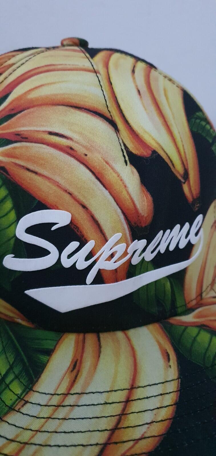 SS16 Supreme Banana 5-panel cap hat Rare