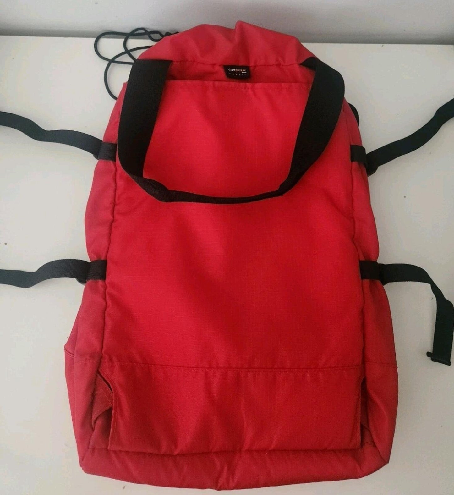 SS19 Supreme tote backpack Red bag cordura 18L nylon