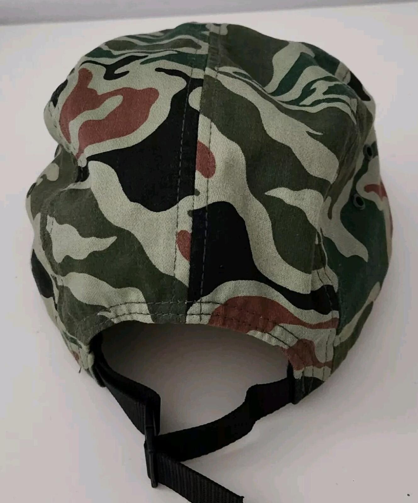SS13 Supreme Utility Camp Cap Camo Hat Green vintage 2013 Very Rare