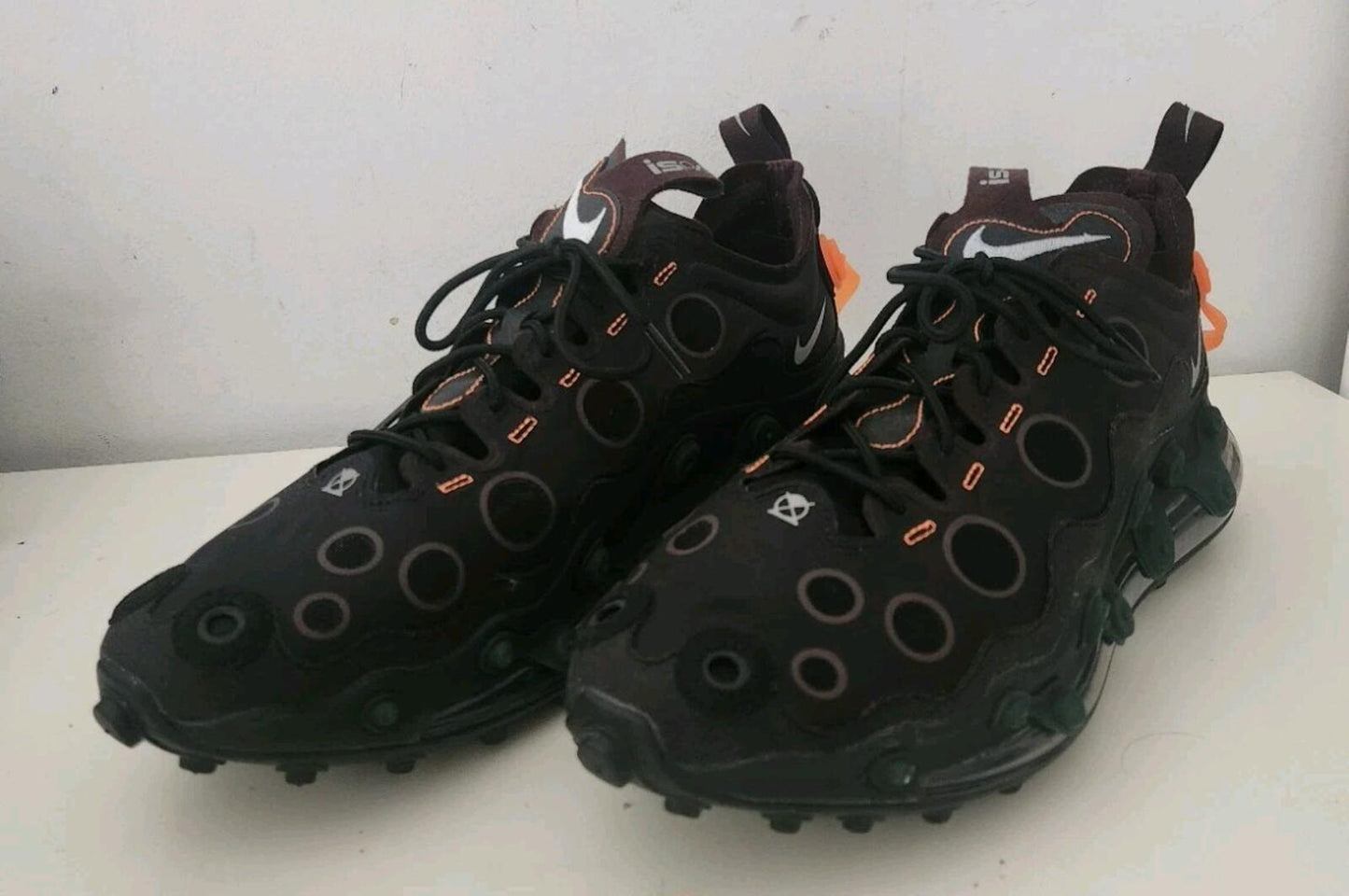 Nike Air Max 720 ISPA Black Reflect Silver trainers shoes Size US 11 UK 10 EU 45