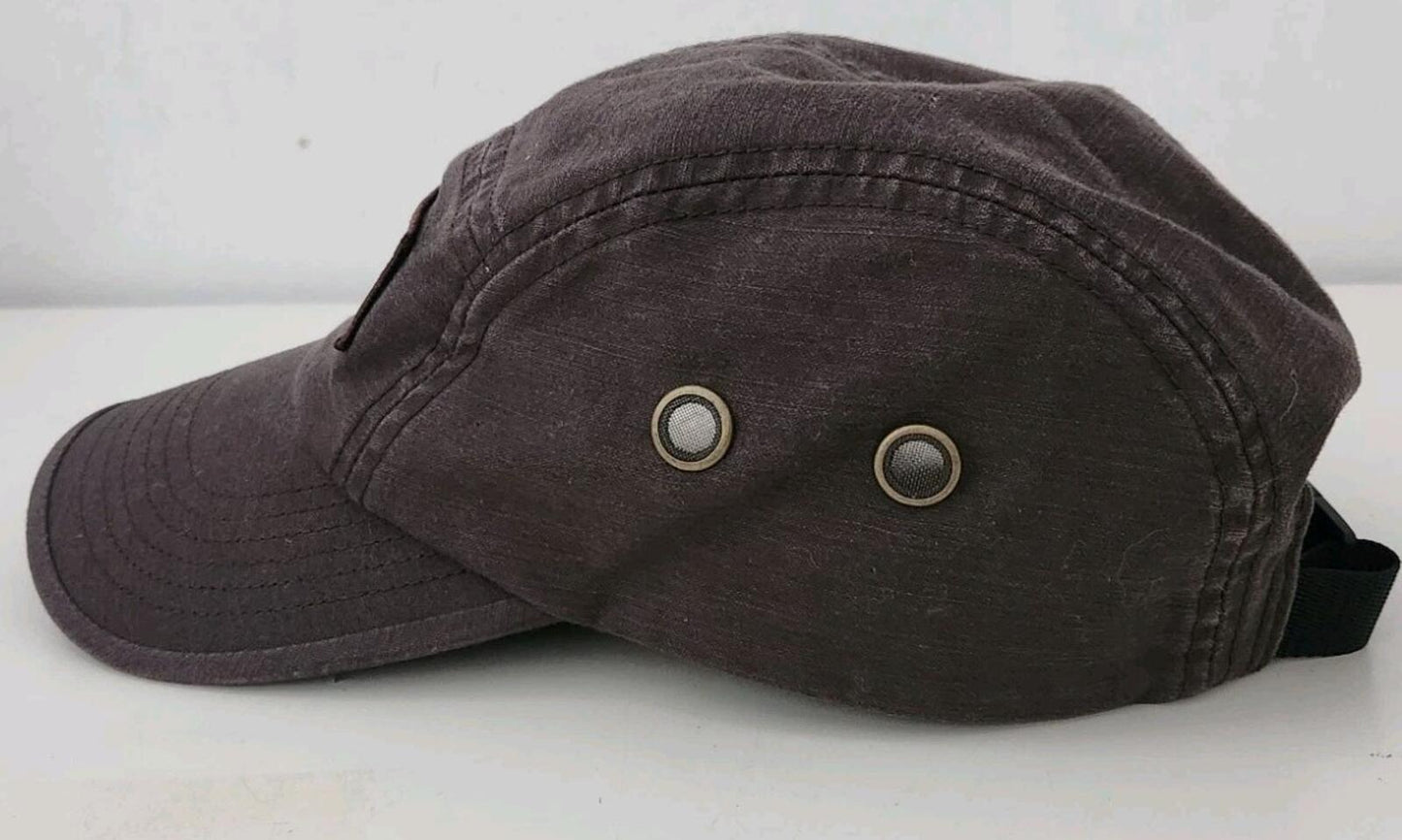 FW22 Supreme Military Camp Cap Hat Brown Box logo