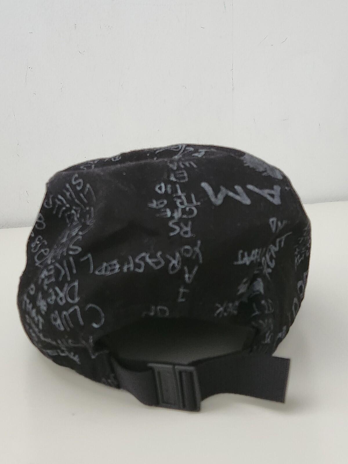 SS23 Supreme Gonz Poems Camp Cap Schwarz Mark Gonzales