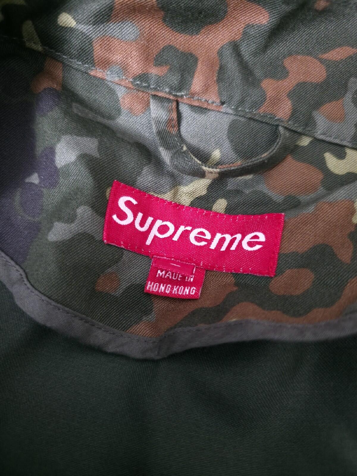 2001 Supreme M65 Jacke Deutsches Flecktarn Camo Größe L