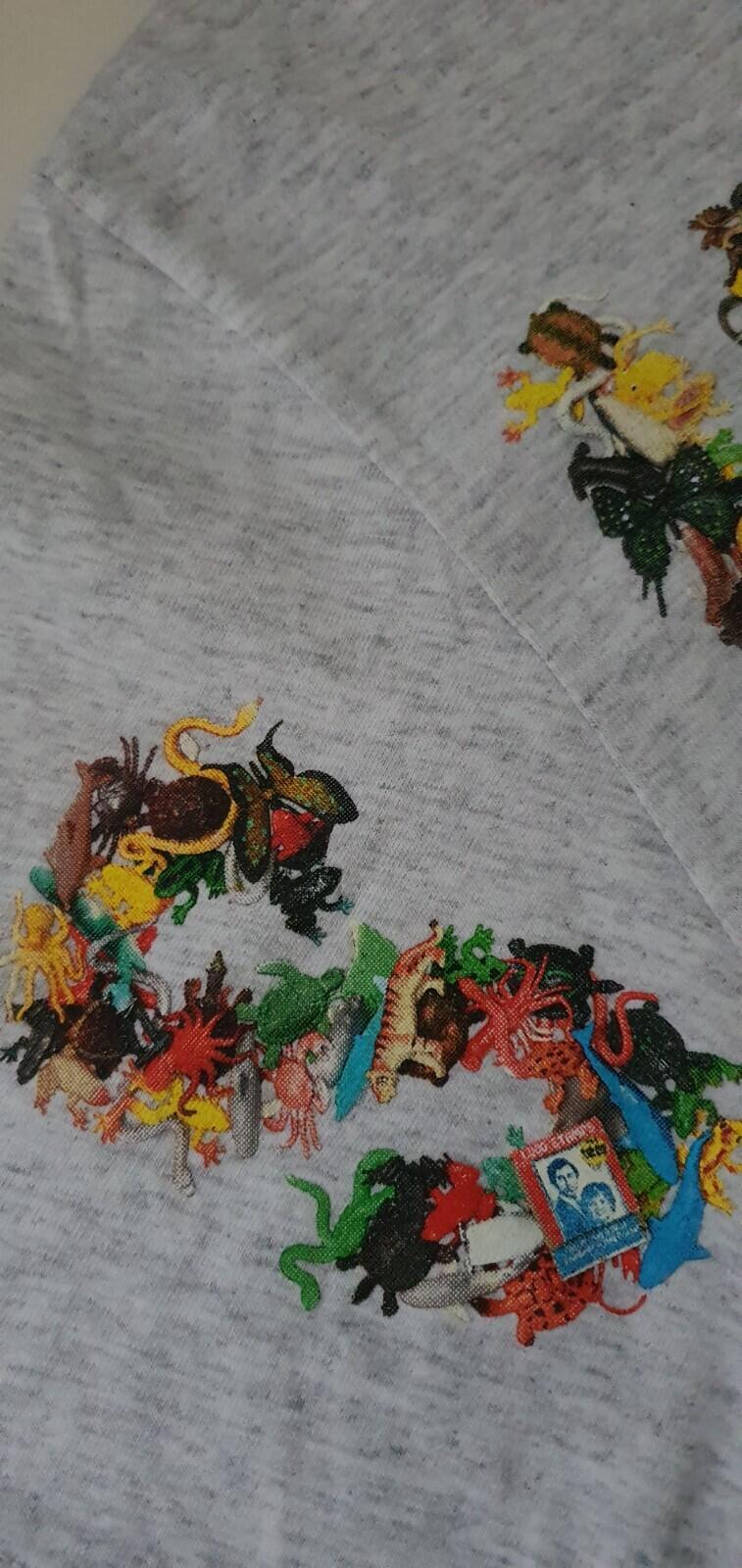 SS21 Supreme Toy Pile Tee Ash Grey Size M