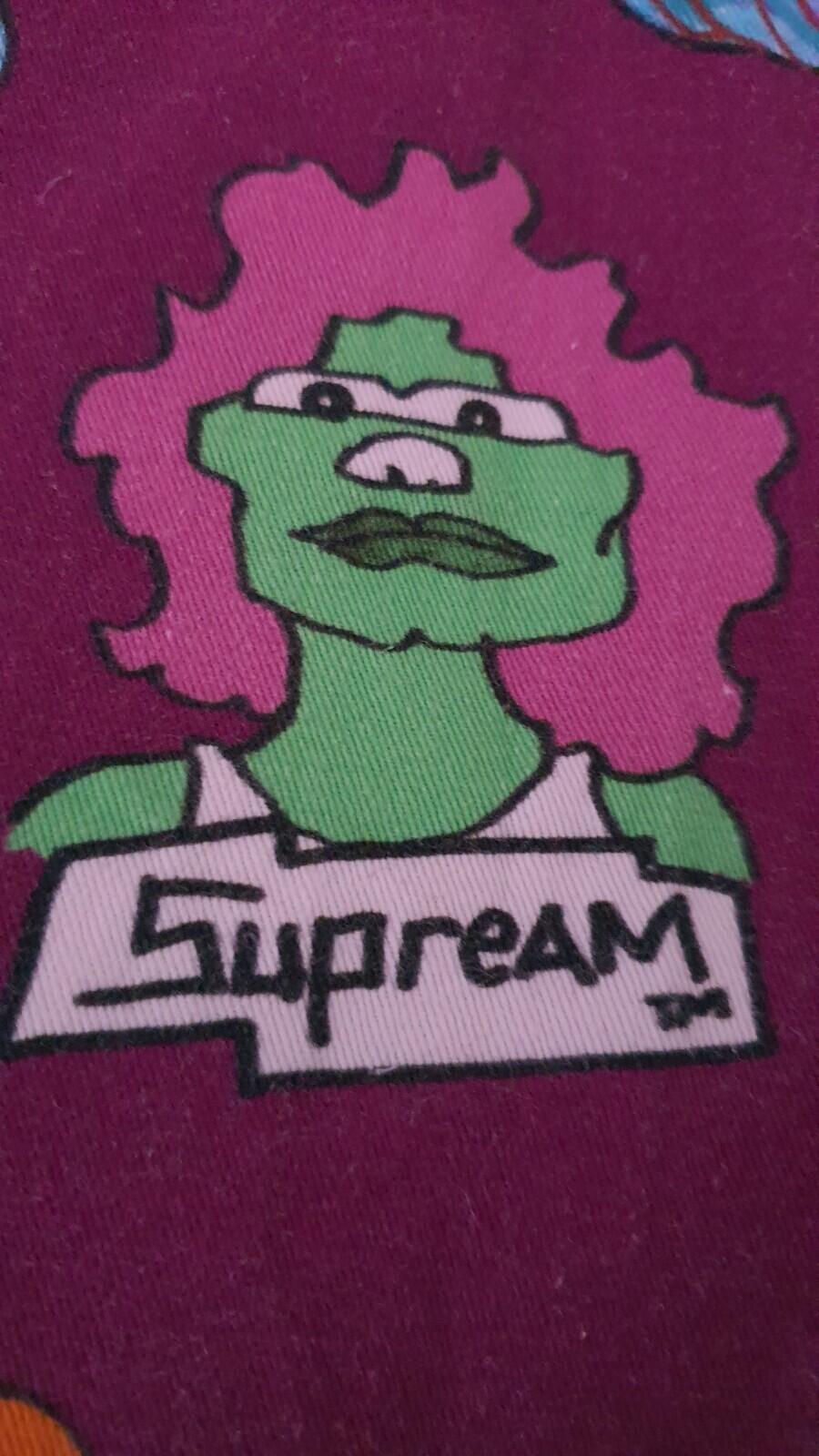FW17 Supreme Gonz Heads burgundy Short size S small shorts Mark Gonzales Rare
