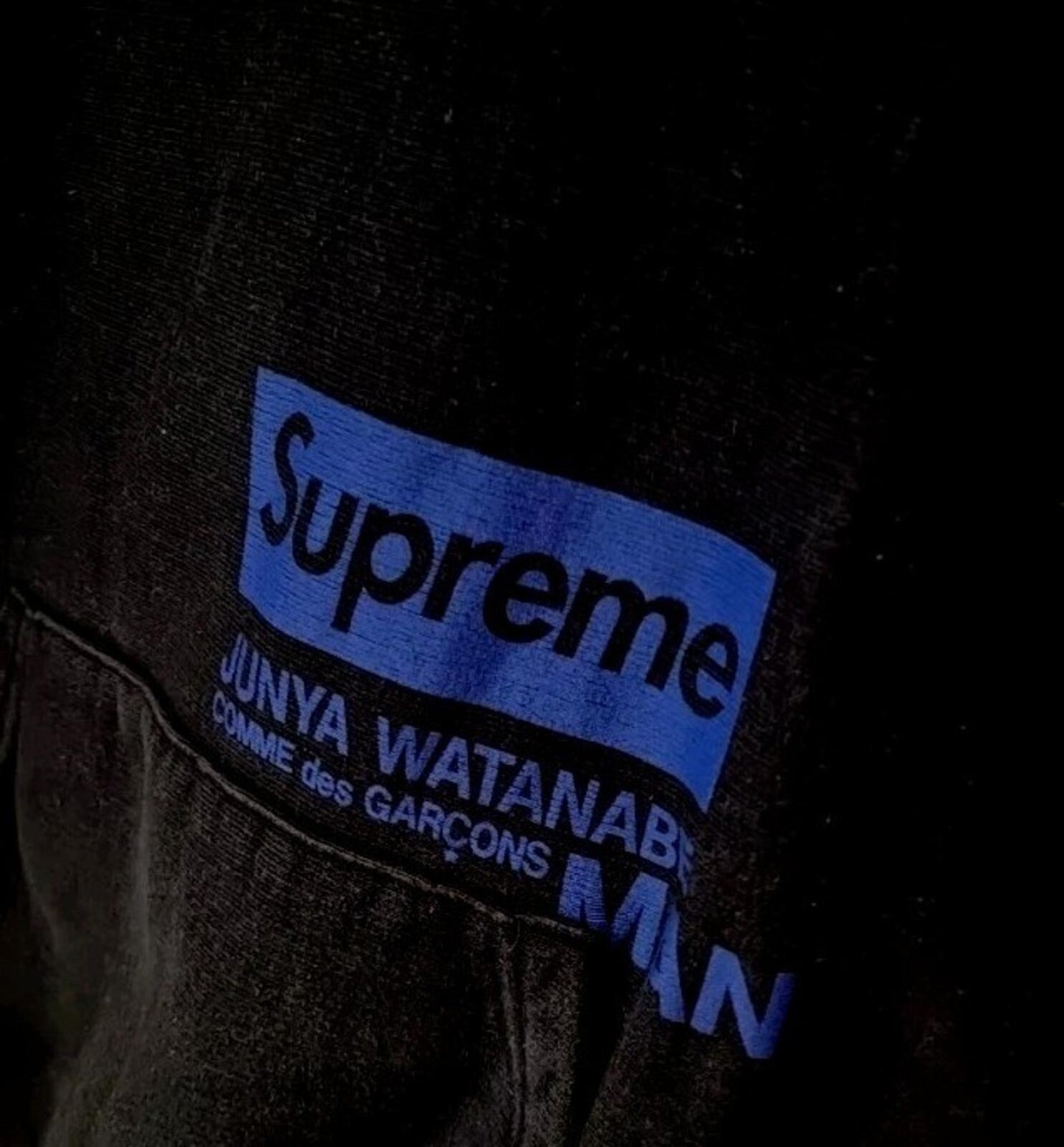 FW21 Supreme x Junya Watanabe CDG Man Hooded Sweatshirt Black Size M