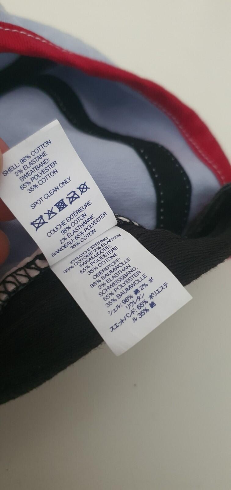 SS22 Supreme 2-Tone Twill Camp Cap Hut Rot Hellblau Rot