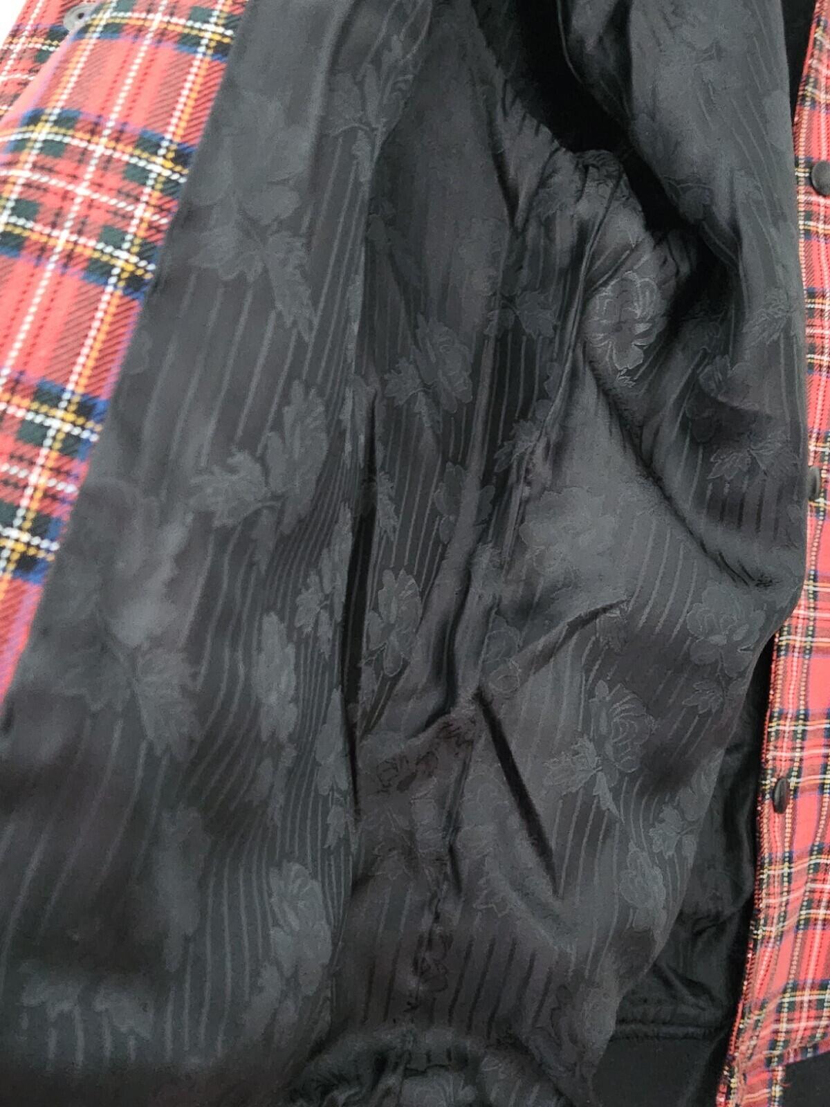 FW13 Supreme Plaid Bomber Jacket Red Size L