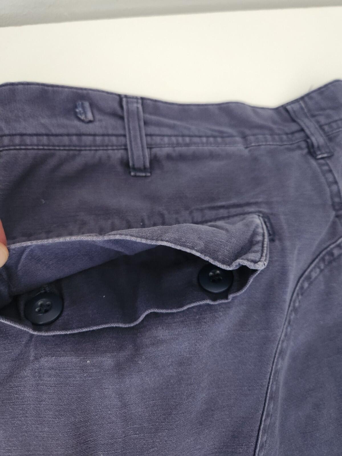 FW18 Supreme Cargo Pant Navy Size 34 W34 L32