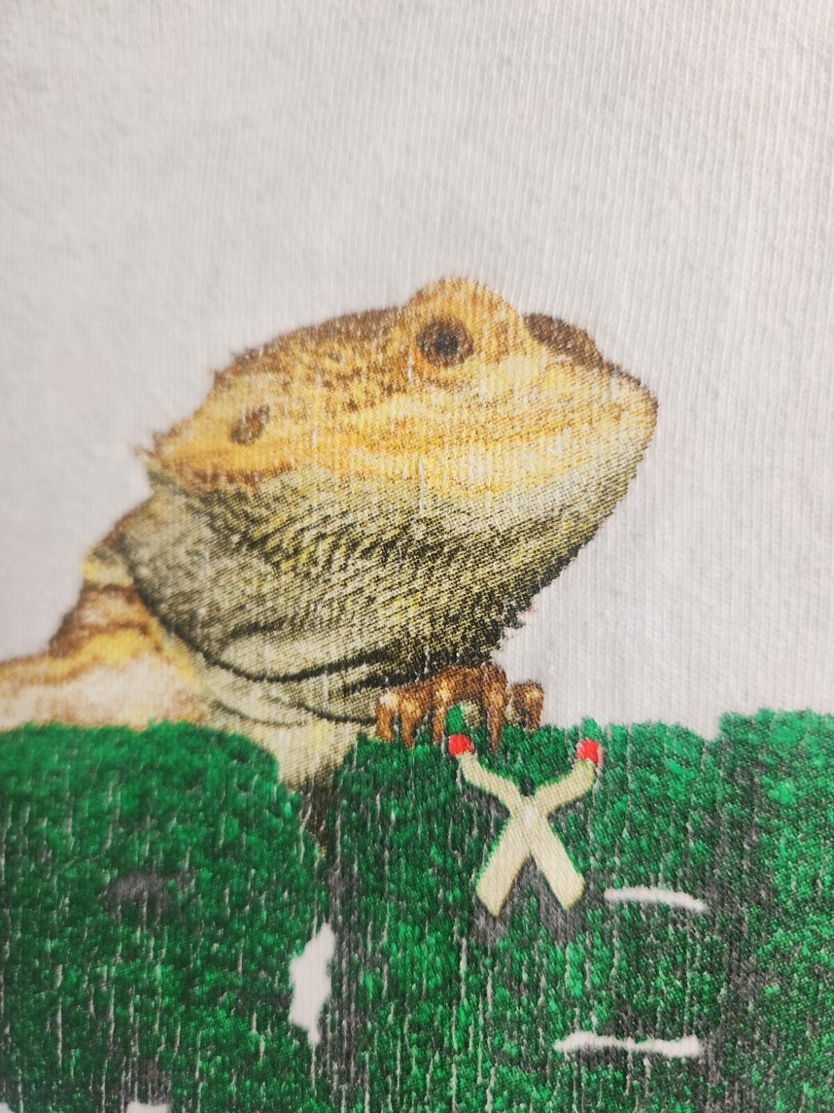 Camiseta Supreme Lizard SS20 blanca talla M mediana