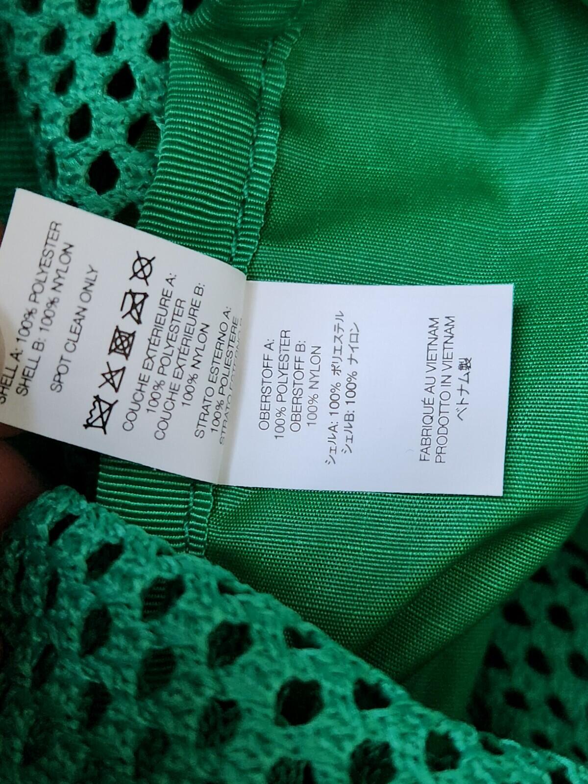 SS23 Supreme Mesh Rucksack Grün Tasche 21L Neu mit Etikett