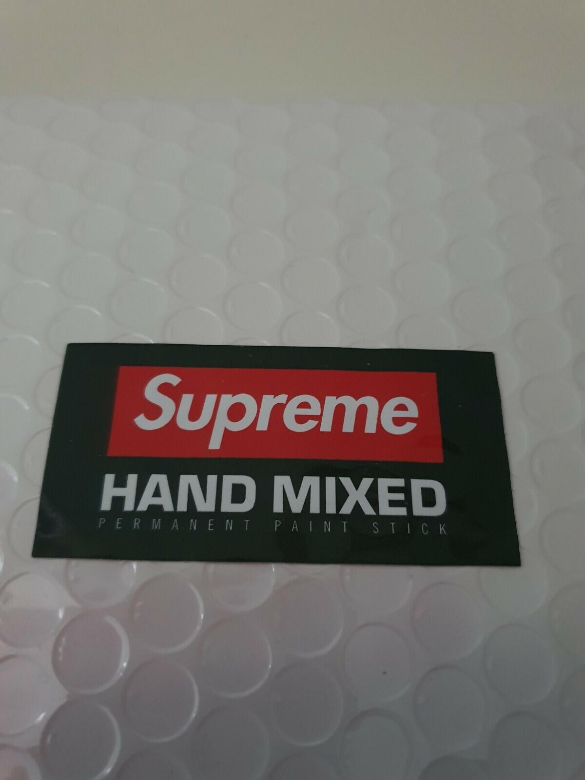 FW21 Supreme Hand Mixed paint stick (set of 2) waterproof permanent marker