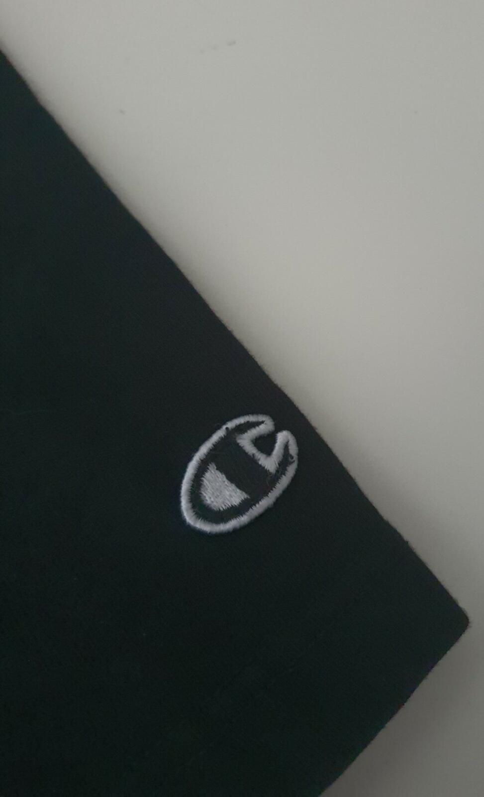 Champion by Wood Wood Alec Tee black tee L Large T-shirt W.W. Made in Italy