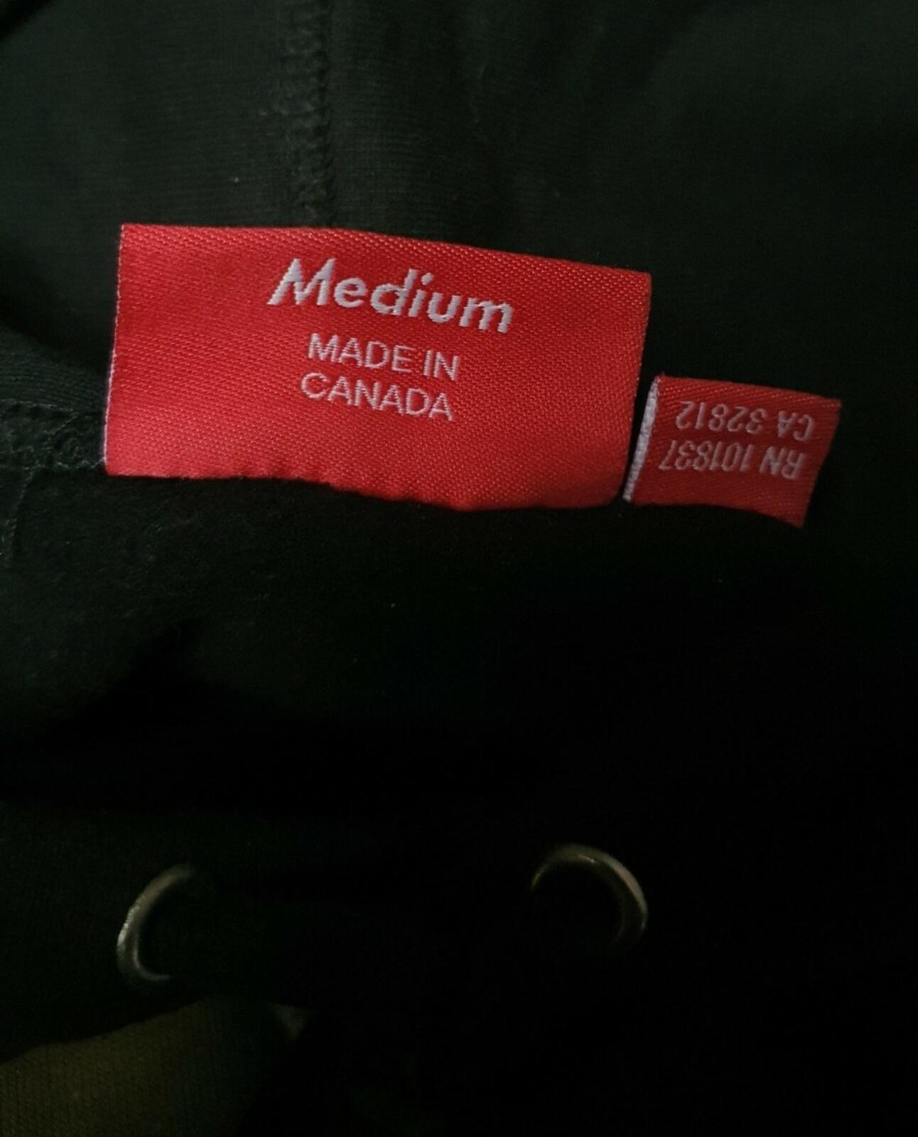 FW15 Supreme E.T Hooded Sweatshirt Black Size M