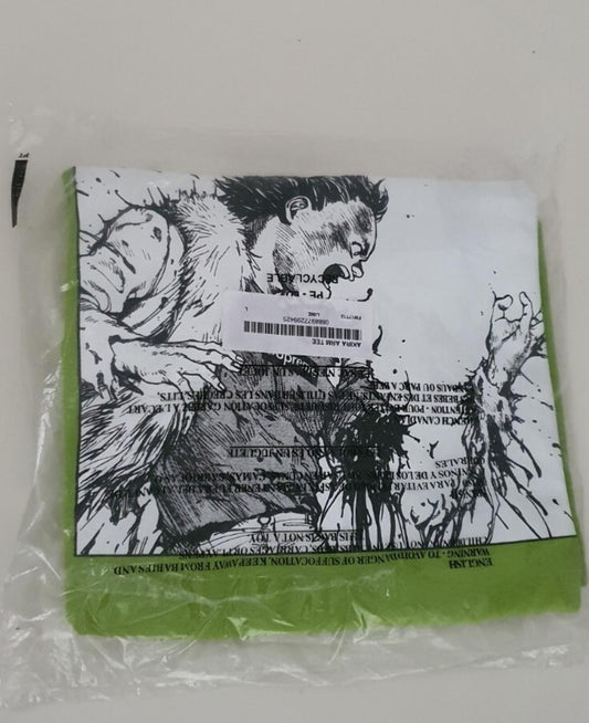 FW17 Supreme x Akira Arm camiseta talla L Grande Lima playera Anime Japonés