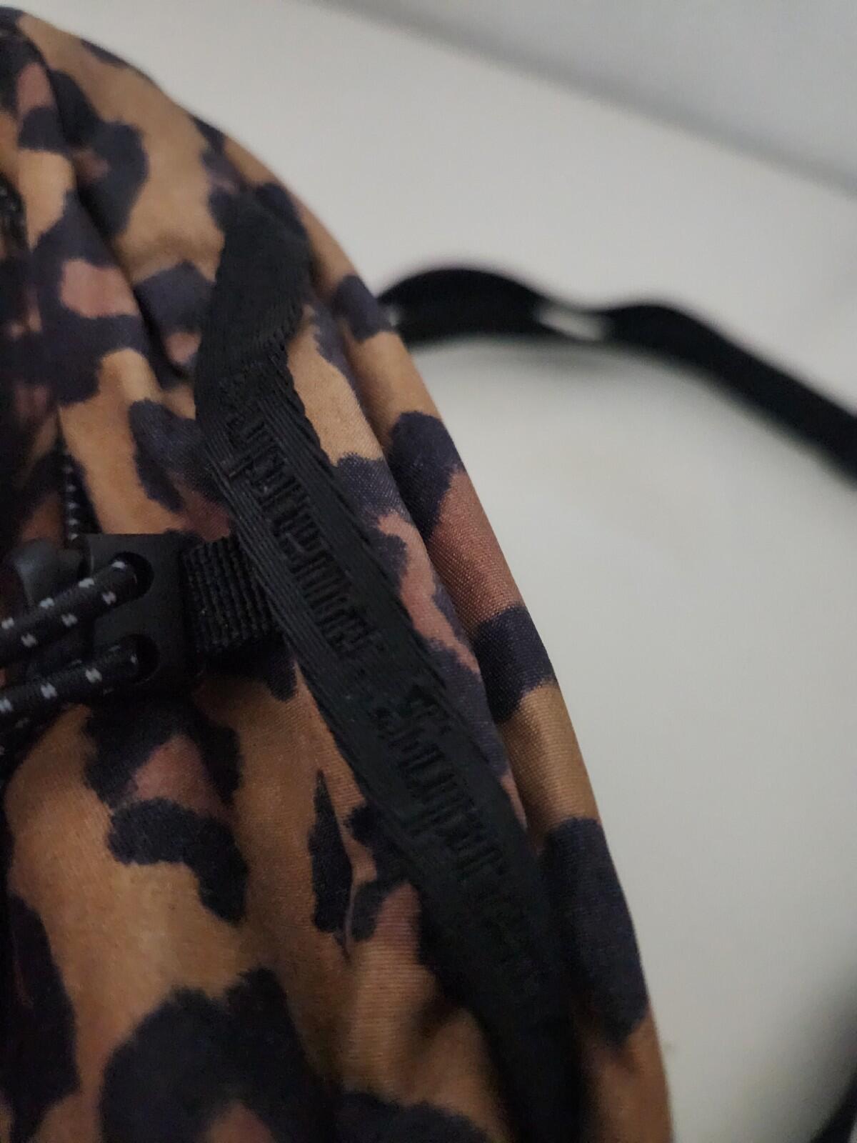FW20 Supreme Waist Bag Leopard Shoulder Belt Water Resistant New Cordura Fabric