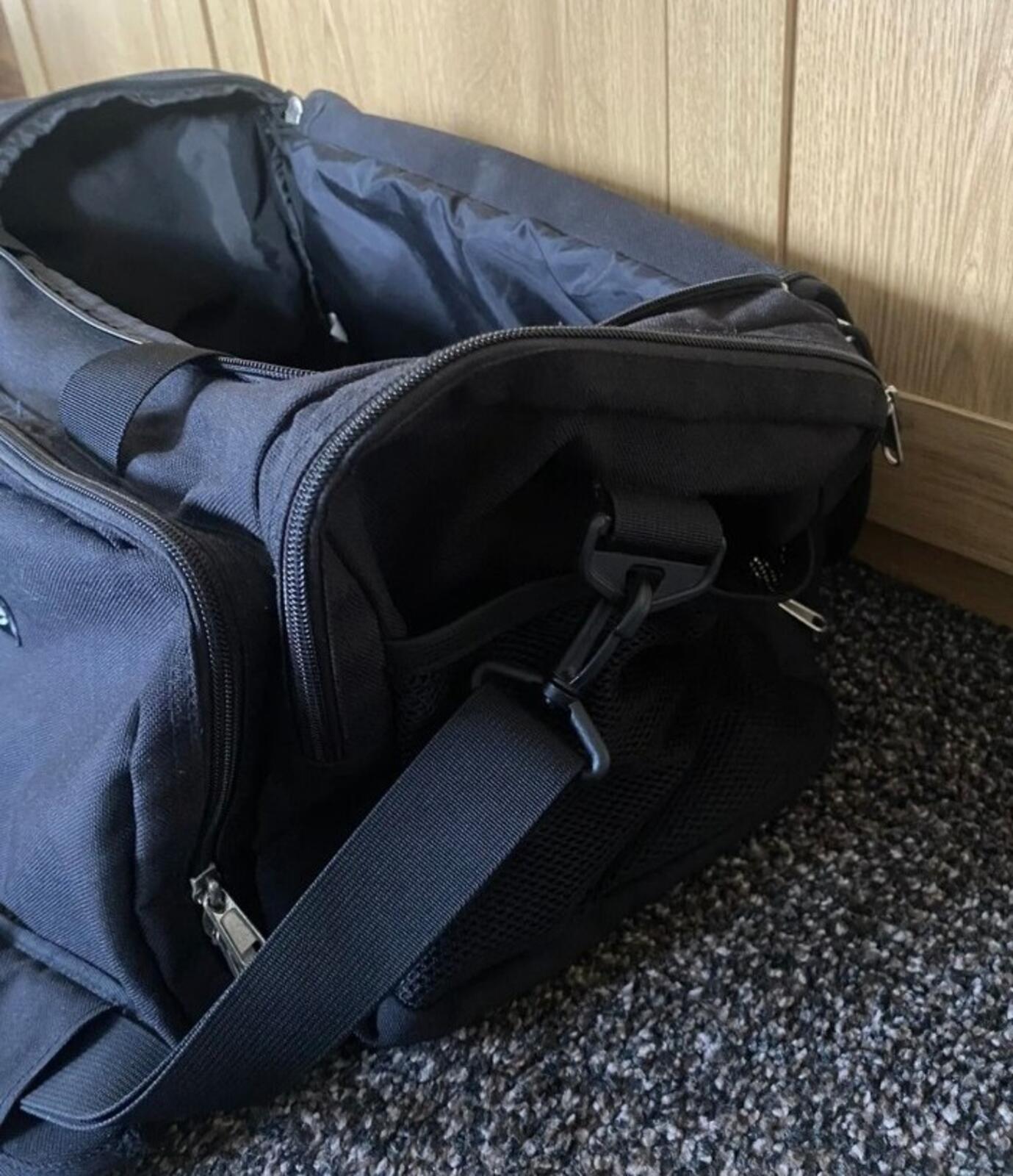 SS15 Supreme Duffle Bag Black