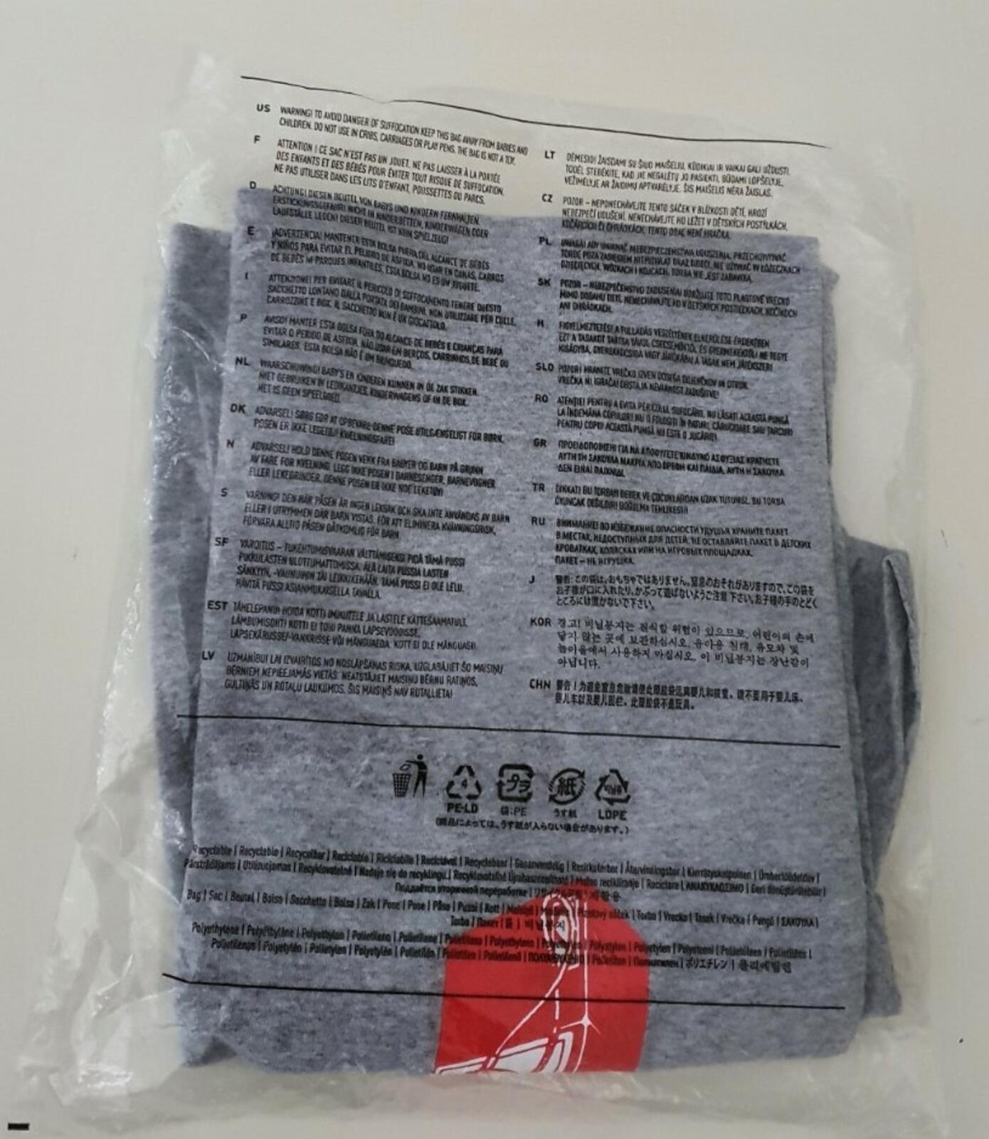 FW18 Supreme Payphone Heather Grey Tee Size XL
