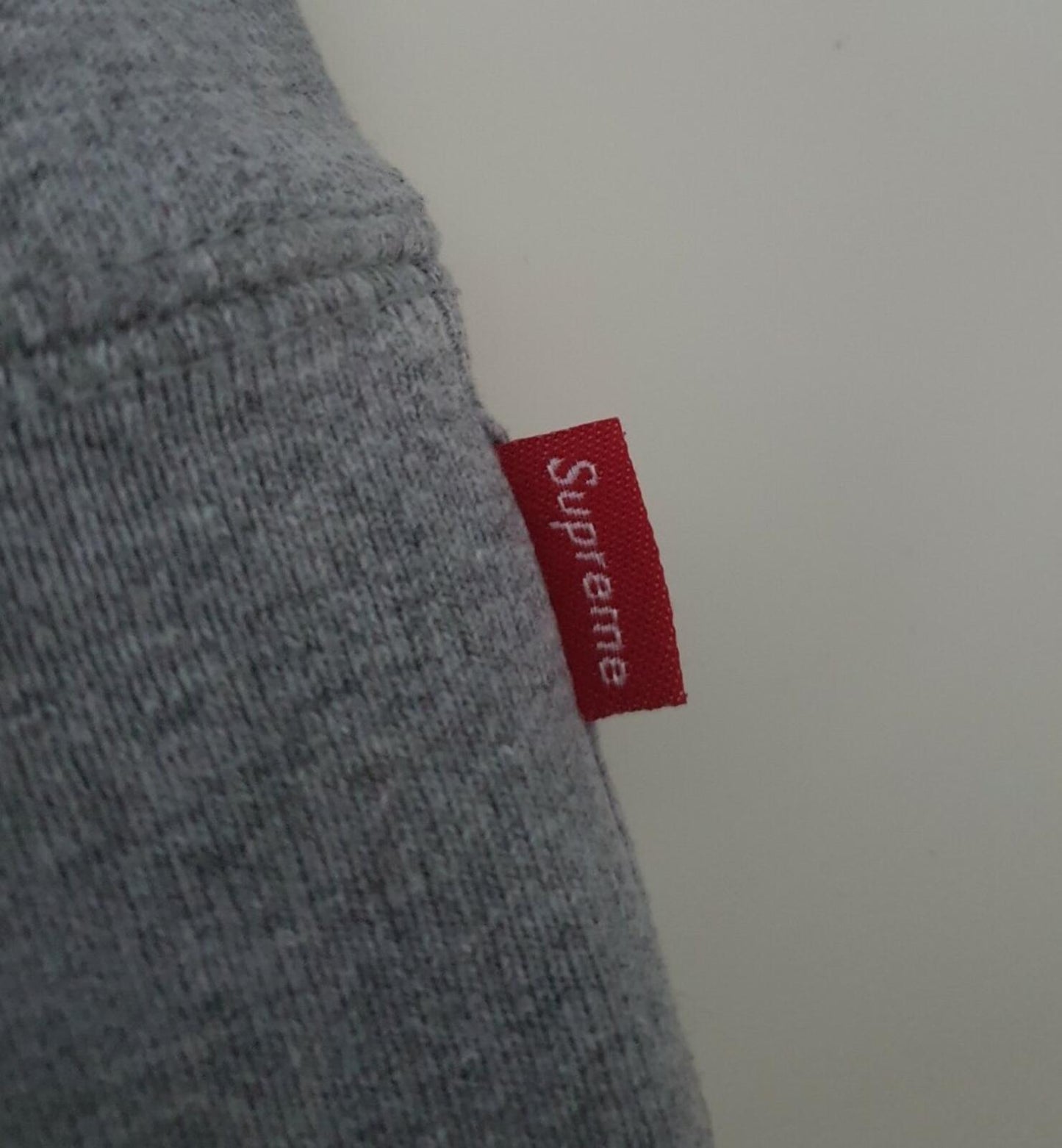 SS20 Supreme S Logo Hooded Sweatshirt  Heather Grey Size M