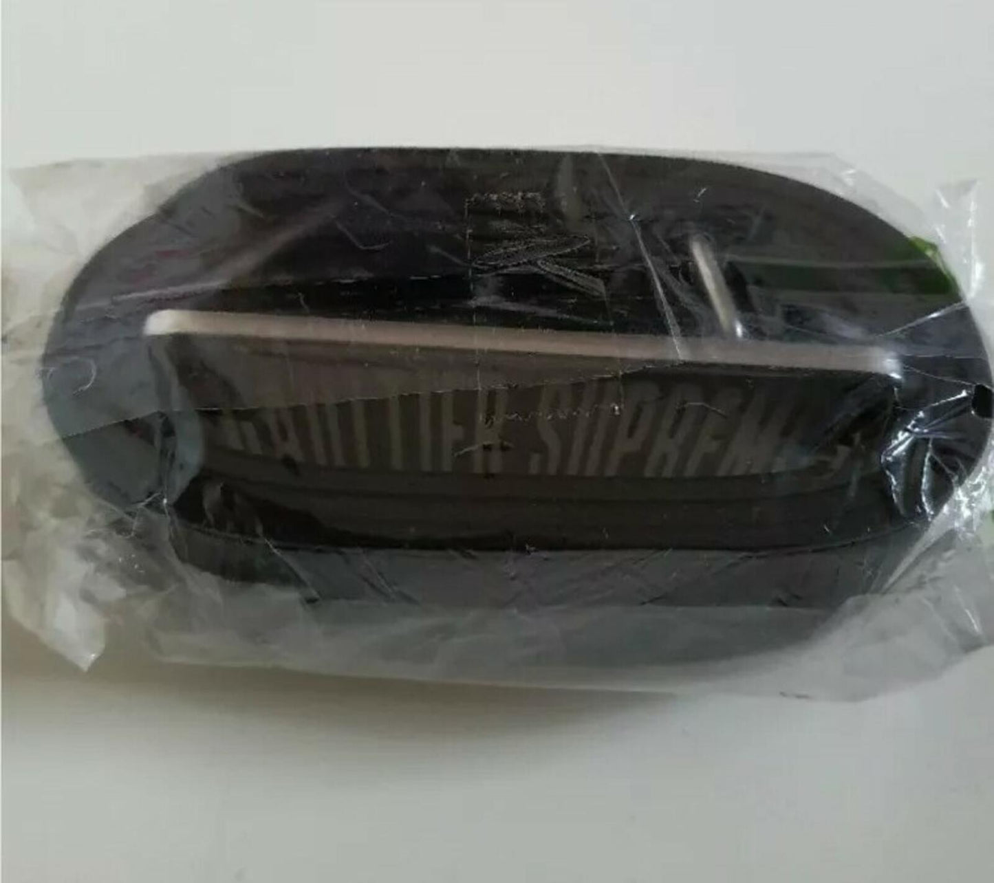 SS19 Supreme Jean Paul Gaultier cowhide leather belt RRP £148 Black size S/M